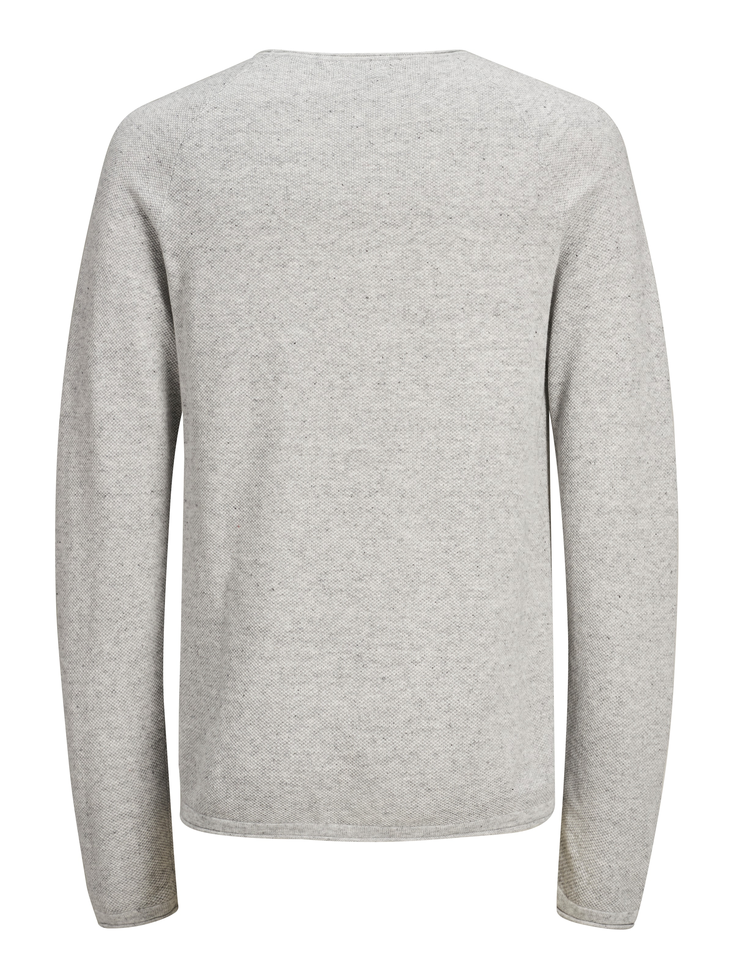 Jack & Jones Rundhalspullover »JJEHILL Pullover mit angenehmem Tragegefühl« Modisch, schmal, Baumwolle, Rundhals
