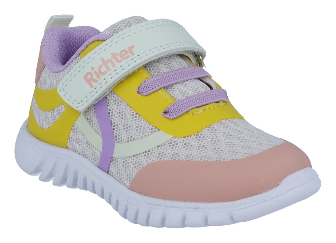 Richter Sneaker »Wallaby WMS: Mittel«, Klettschuh mit heller Laufsohle, Größenschablone zum Download