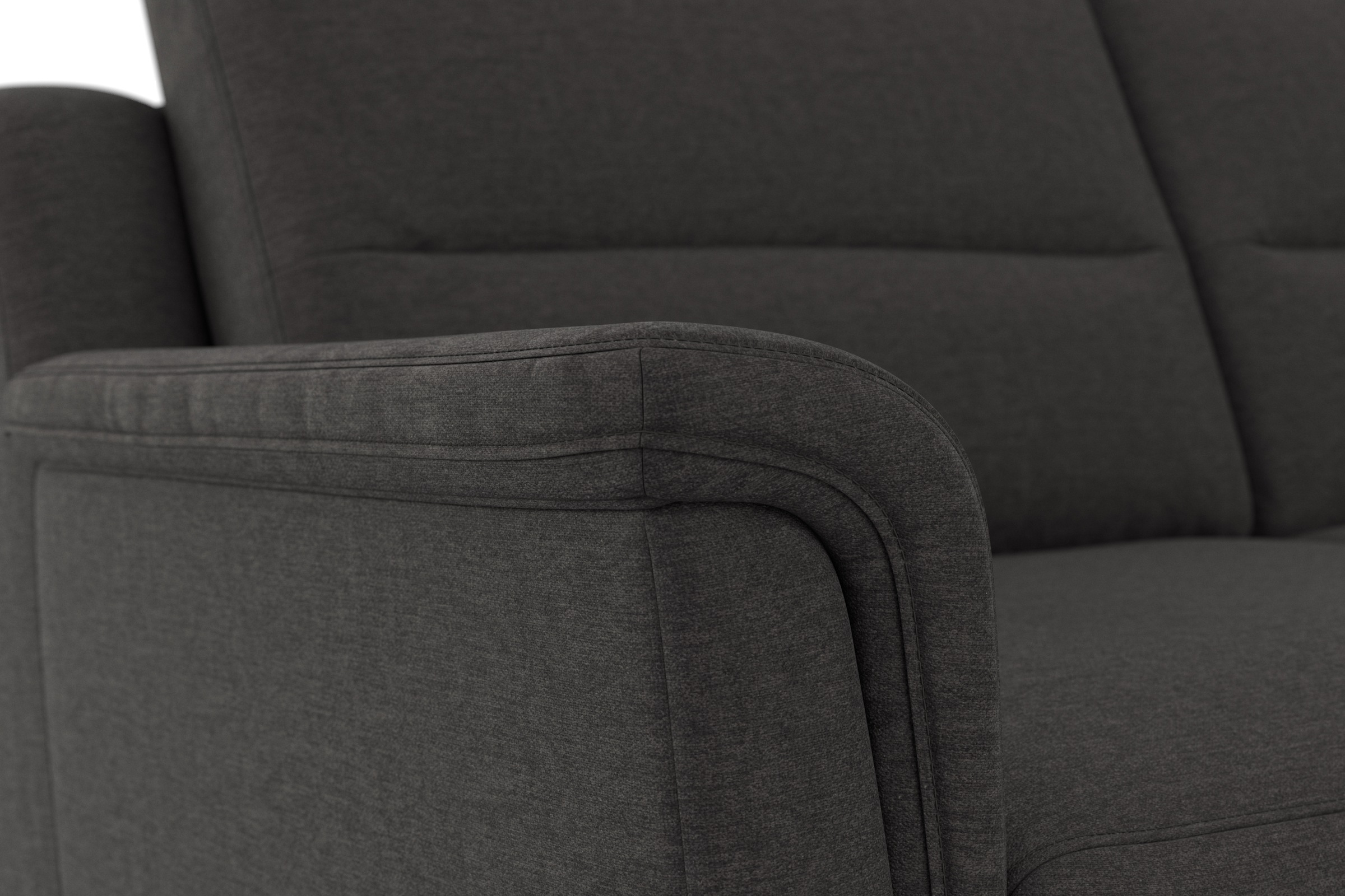 sit&more Ecksofa »Farö L-Form« inklusive Federkern, wahlweise mit Schlaffunktion und Bettkasten