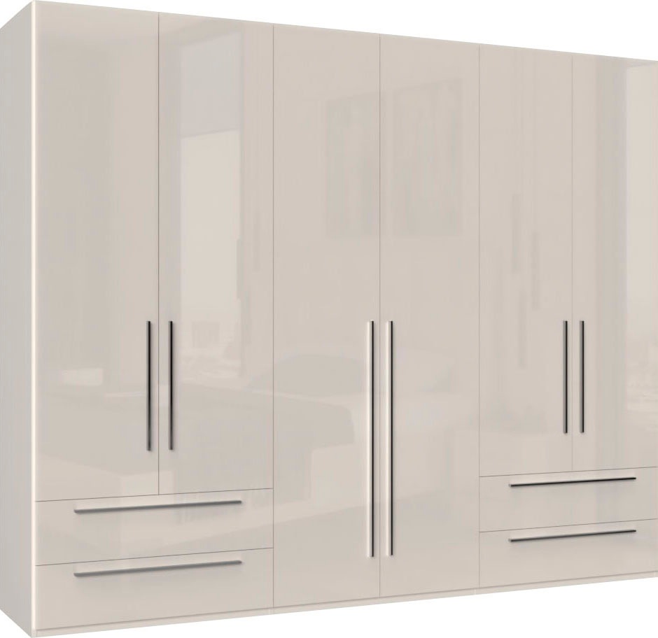 Places of Style Kleiderschrank »Piano, UV lackiert, hochglänzend in beige o günstig online kaufen