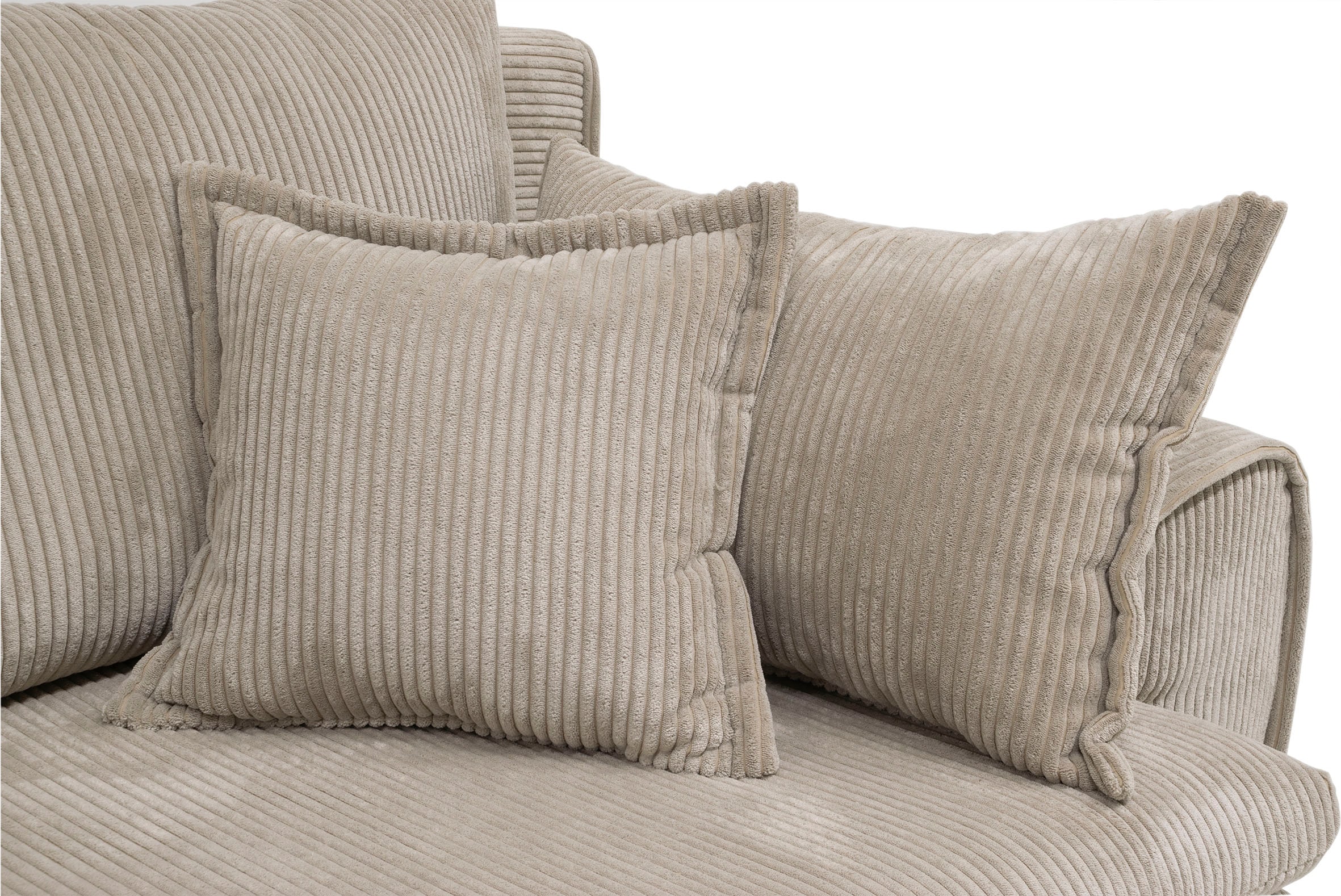 Home affaire Big-Sofa »Cara Mia«, Breite 275 cm, Cord-Bezug