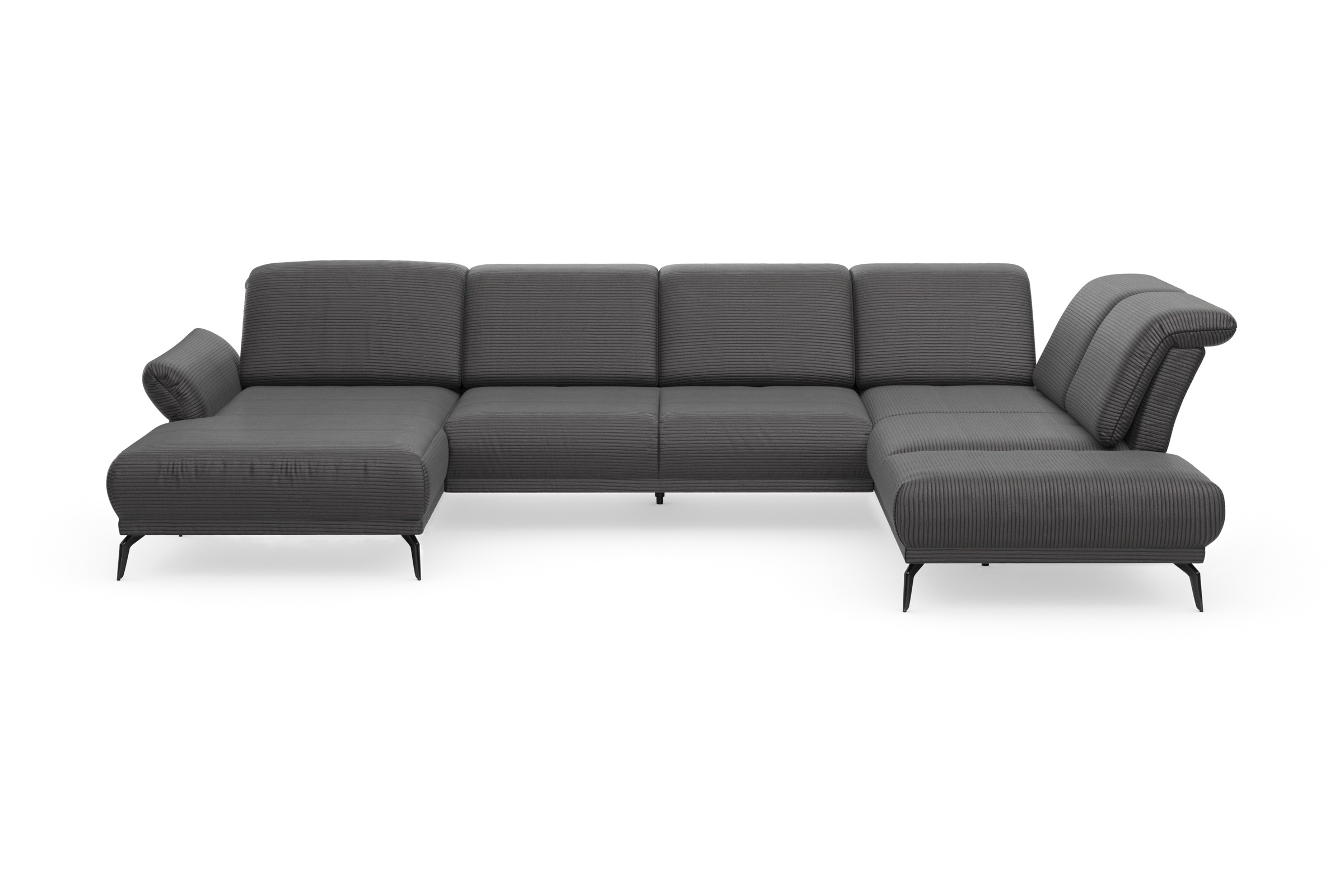 sit&more Wohnlandschaft "Coco U-Form" Sitztiefen-, Arm- und Kopfteilverstel günstig online kaufen