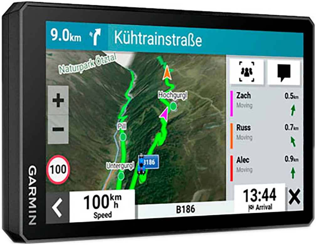 Garmin Motorrad-Navigationsgerät »zumo XT2«, (Karten-Updates)