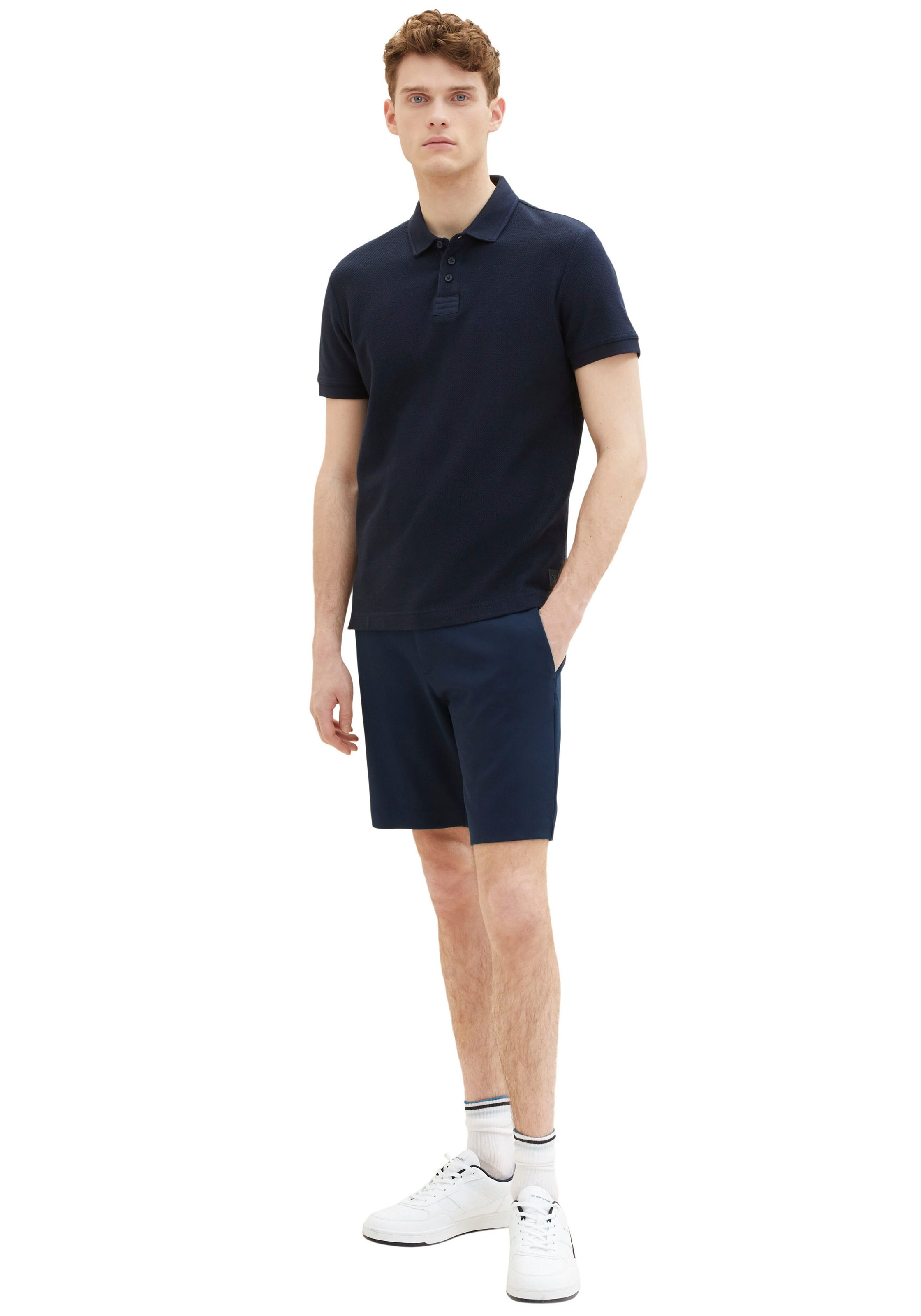 2. Bild von TOM TAILOR Shorts, in Unifarbe