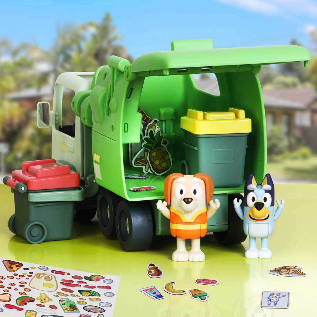 Moose Spielwelt »Bluey, Müllwagen«