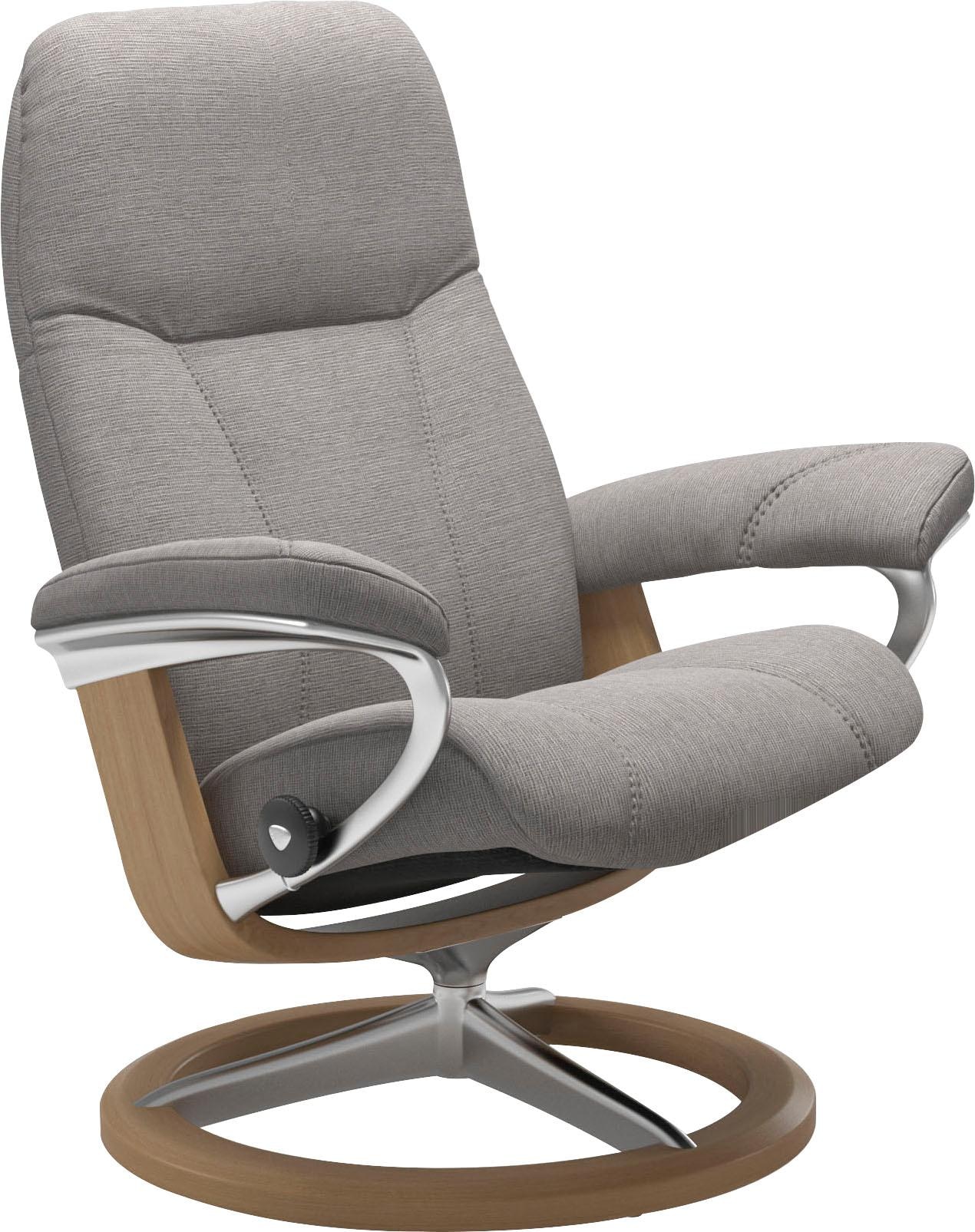 Stressless Relaxsessel "Consul", mit Signature Base, Größe M, Gestell Eiche günstig online kaufen