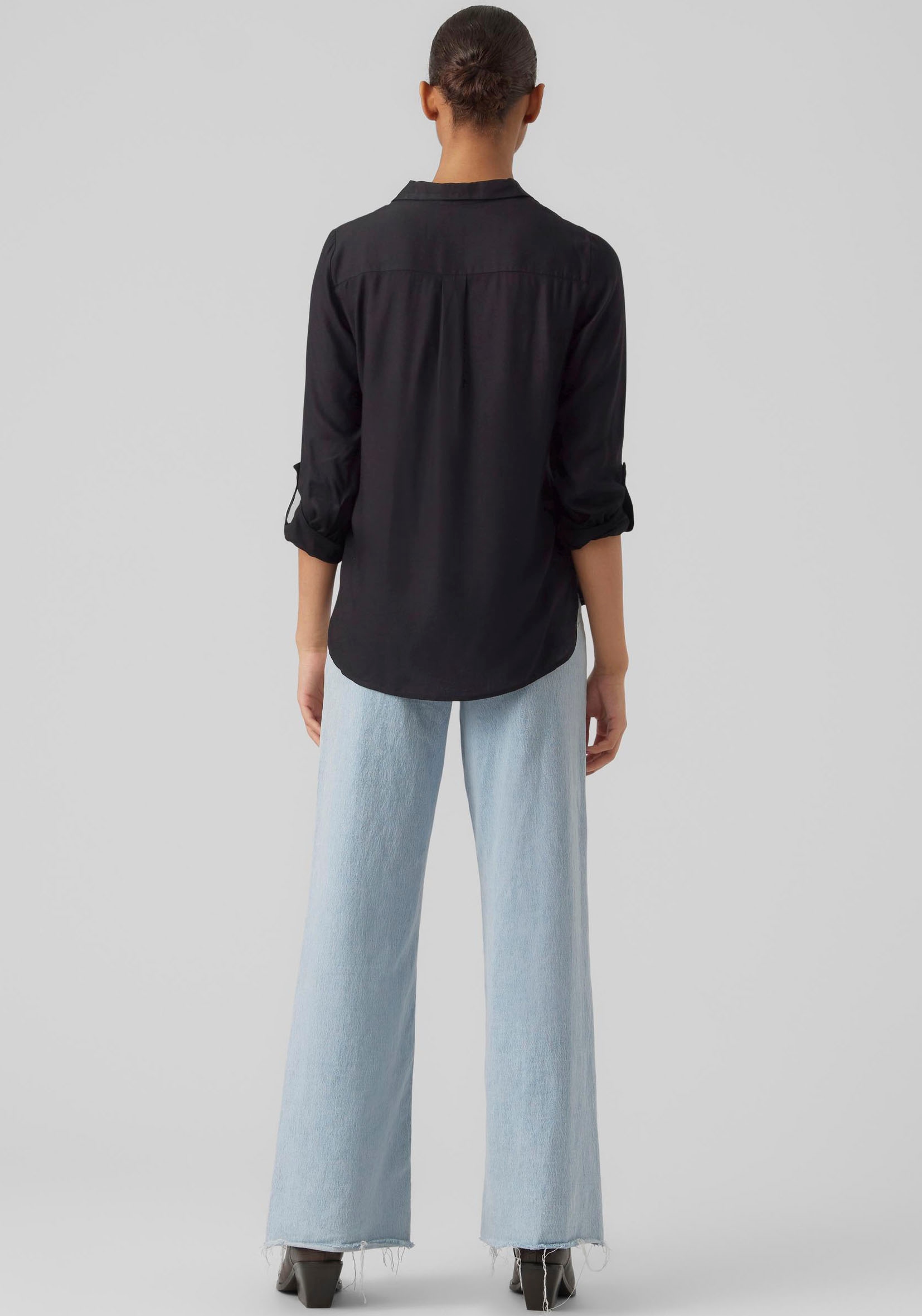 Vero Moda Hemdbluse »VMBUMPY L/S SHIRT NEW WVN GA NOOS«