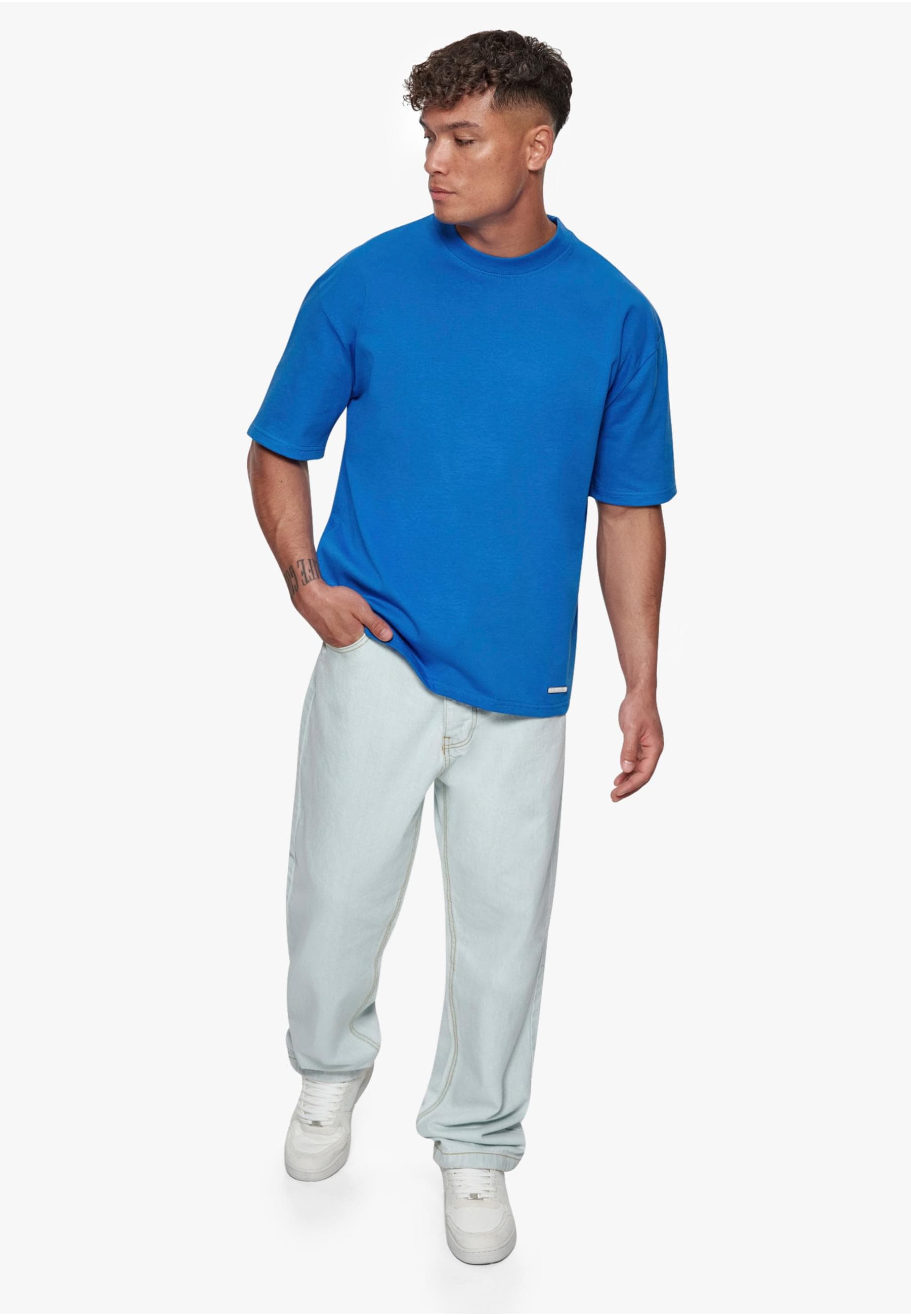 Dropsize T-Shirt »Dropsize Herren Dropsize Super Heavy Blank T-Shirt« 1 Stk.