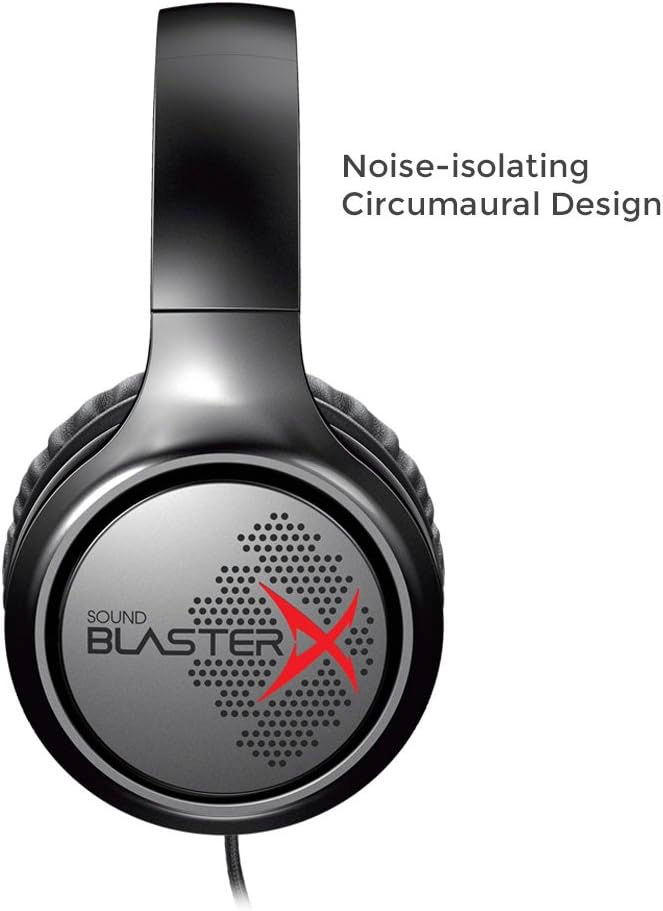 Creative Gaming-Headset »Sound BlasterX H3«, Mikrofon abnehmbar- Rauschunterdrückung, für PC, PS4 und XBOX One online kaufen | PlayStation-Headsets