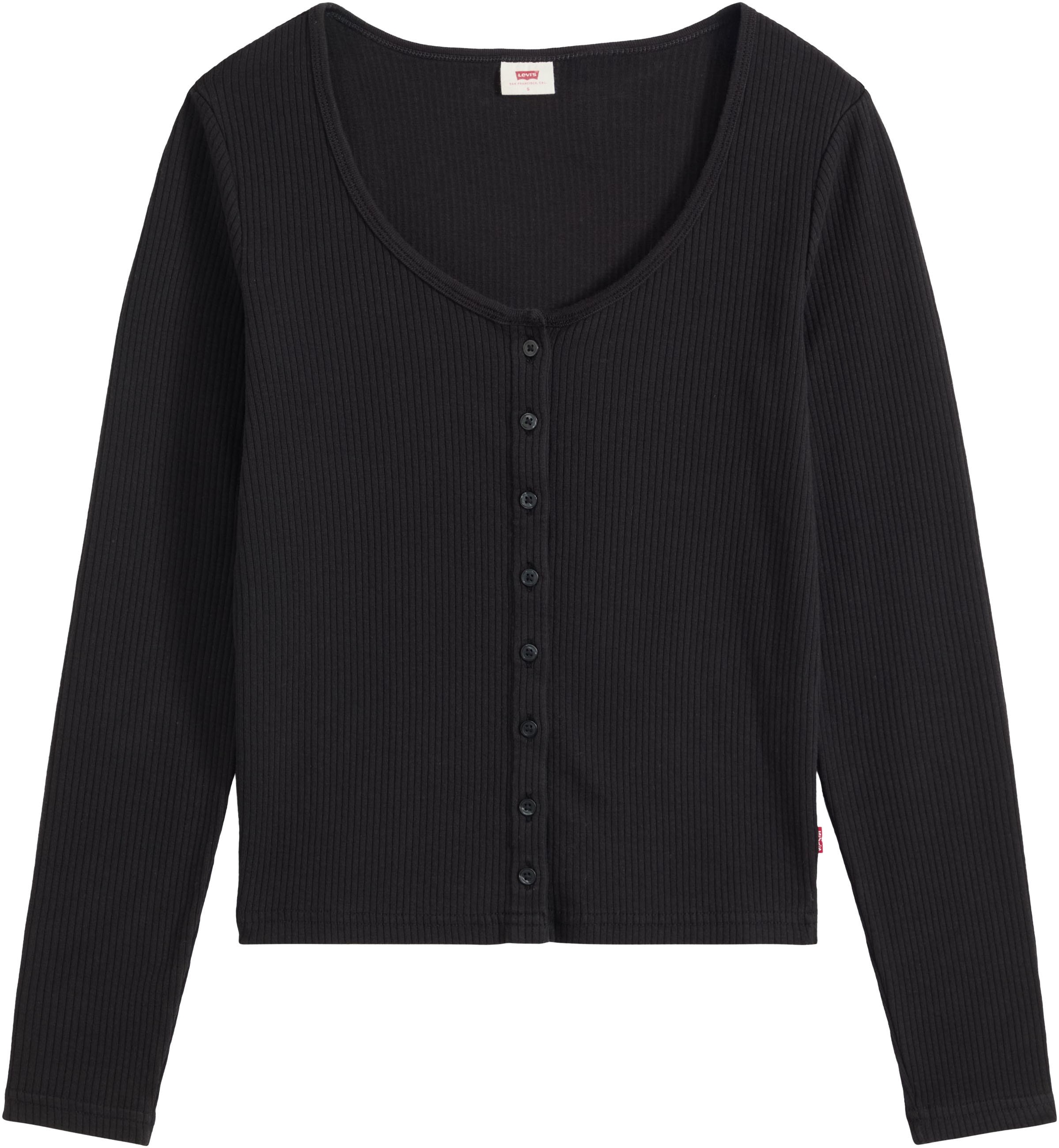 Levi's® Langarmshirt »AUSTEN BUTTON THROUGH LS« Feinripp