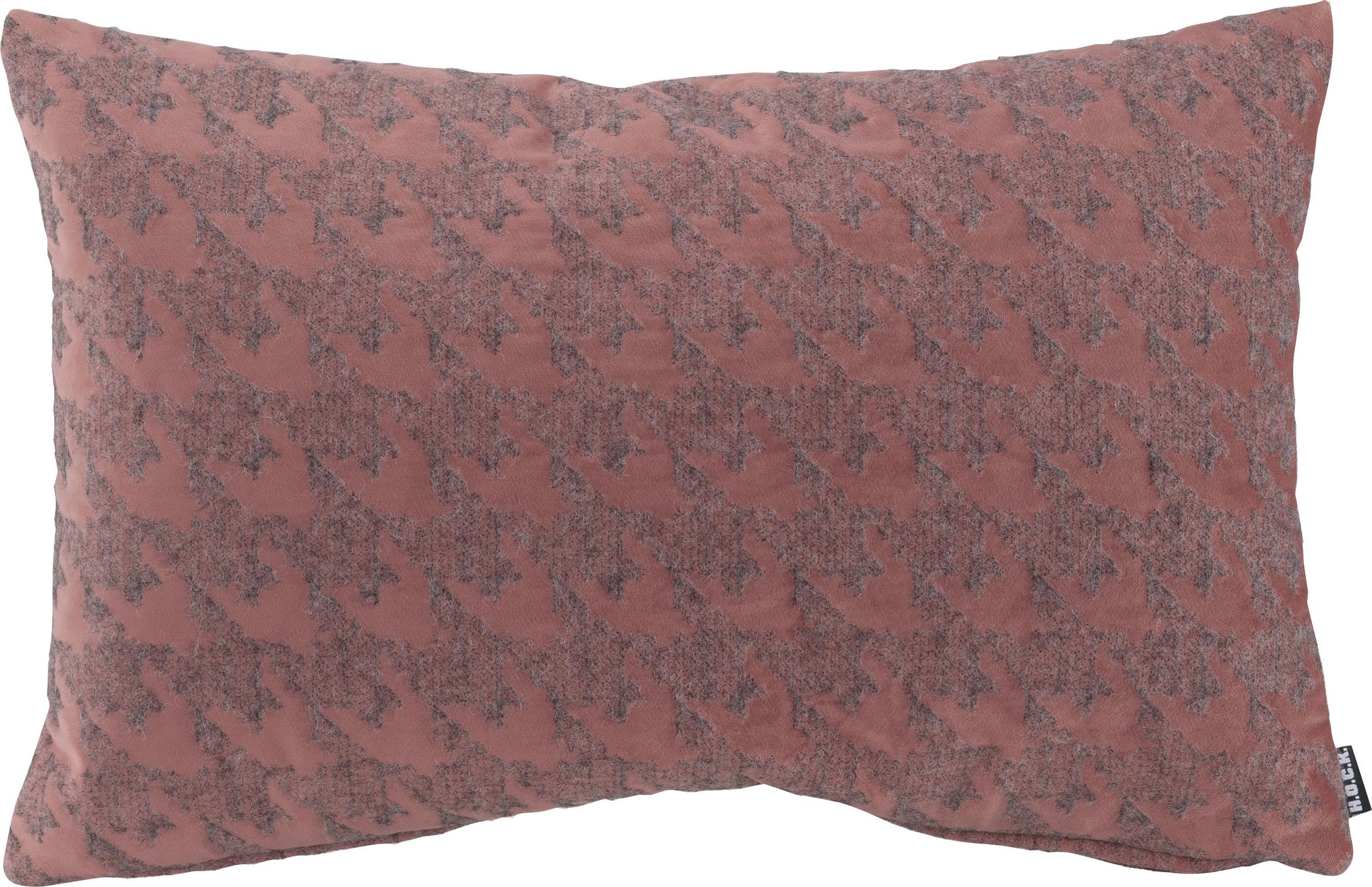 H.O.C.K. Dekokissen »Puno«, mit rosa Muster, Kissenhülle mit Füllung, 1 Stü günstig online kaufen