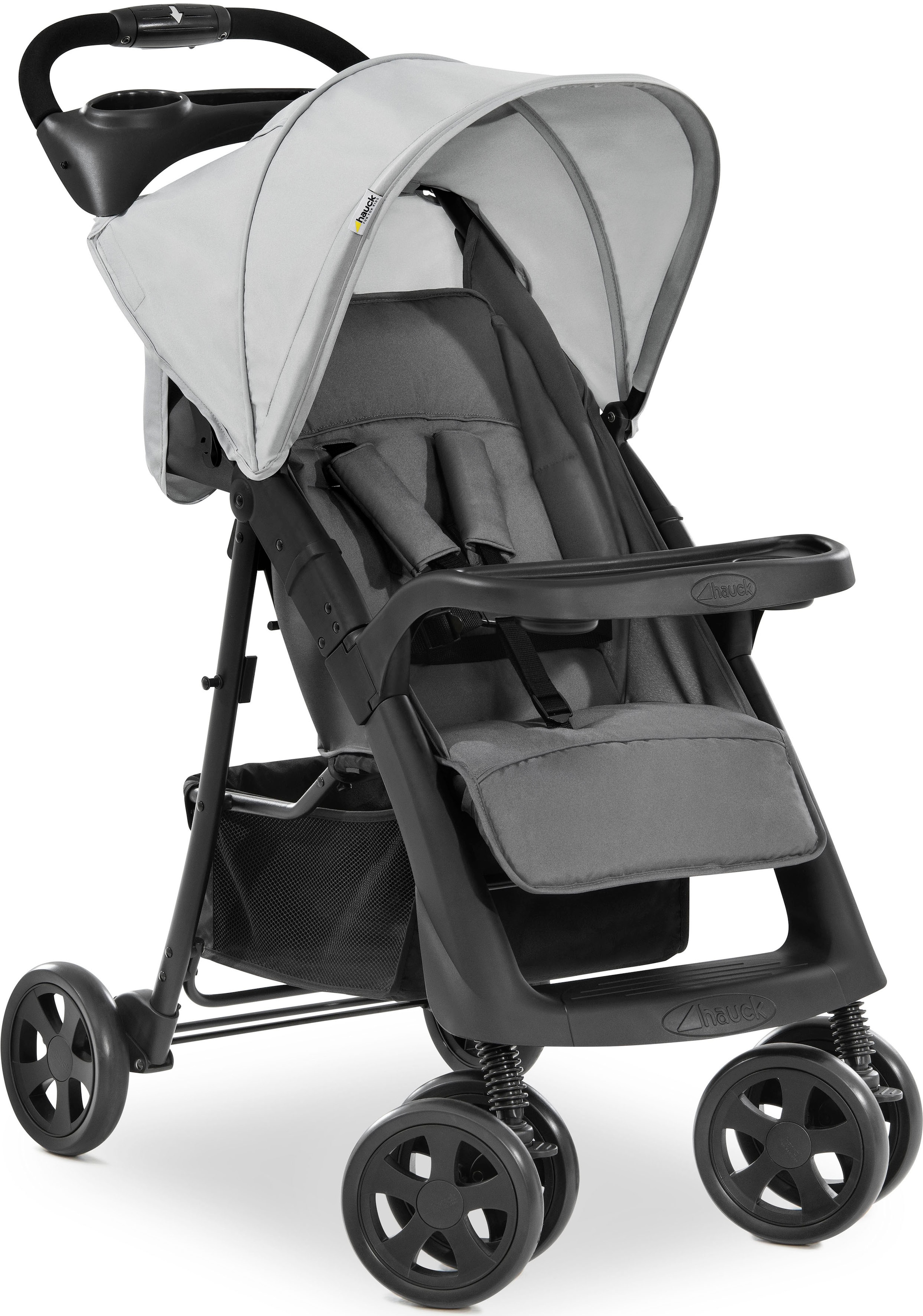 schwenk- II, »Shopper 22 kaufen Neo Hauck kg, feststellbaren Kinder-Buggy grey«, Vorderrädern; und online mit