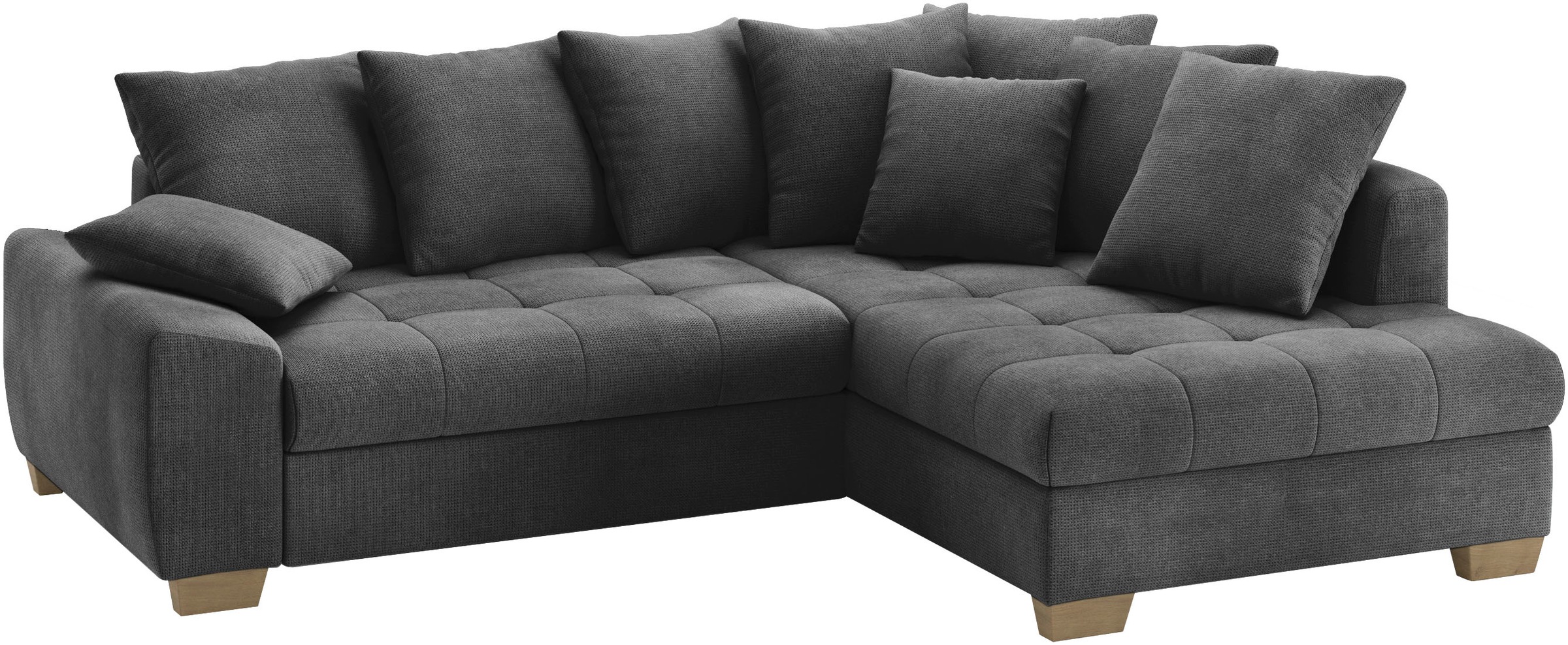 Mr. Couch Ecksofa »Nikita II, L-Form«, Wahlweise mit Bettfunktion, Bettkast günstig online kaufen