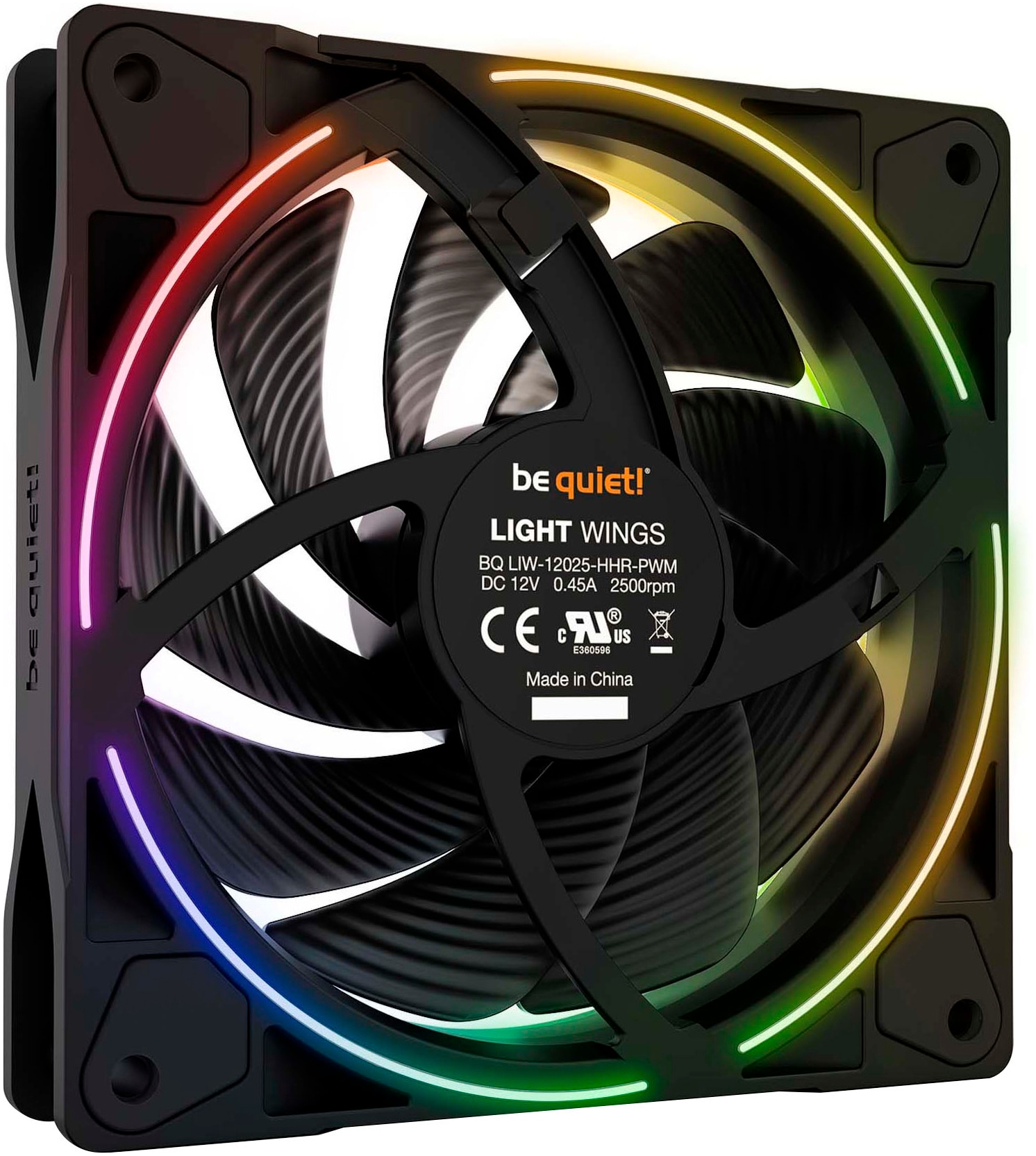 be quiet! Gehäuselüfter »Light Wings  120mm PWM Triple Pack high-speed«