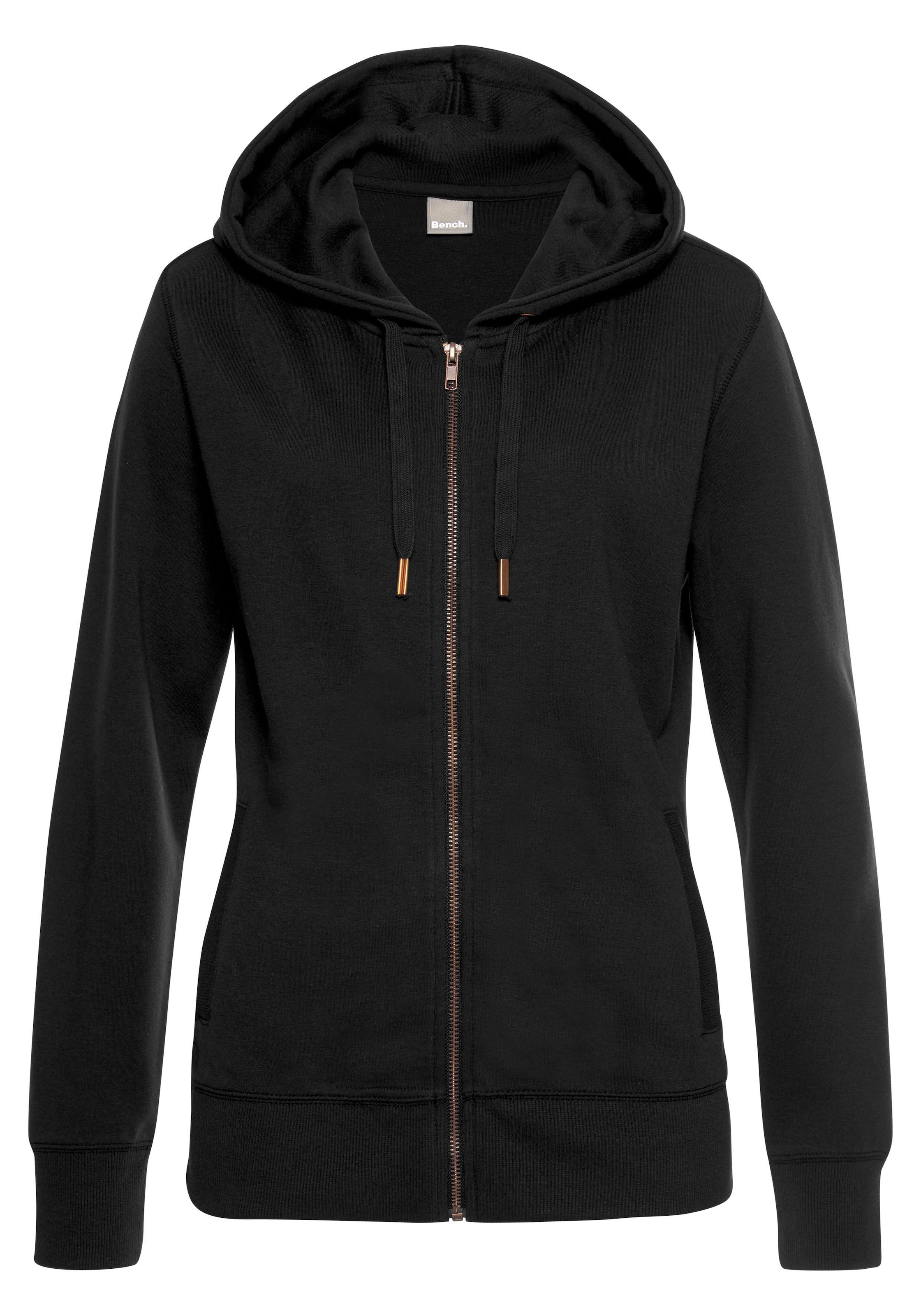 Taschen Loungewear bestellen Bench. Sweatjacke, Online-Shop Loungeanzug mit und Zipper, im