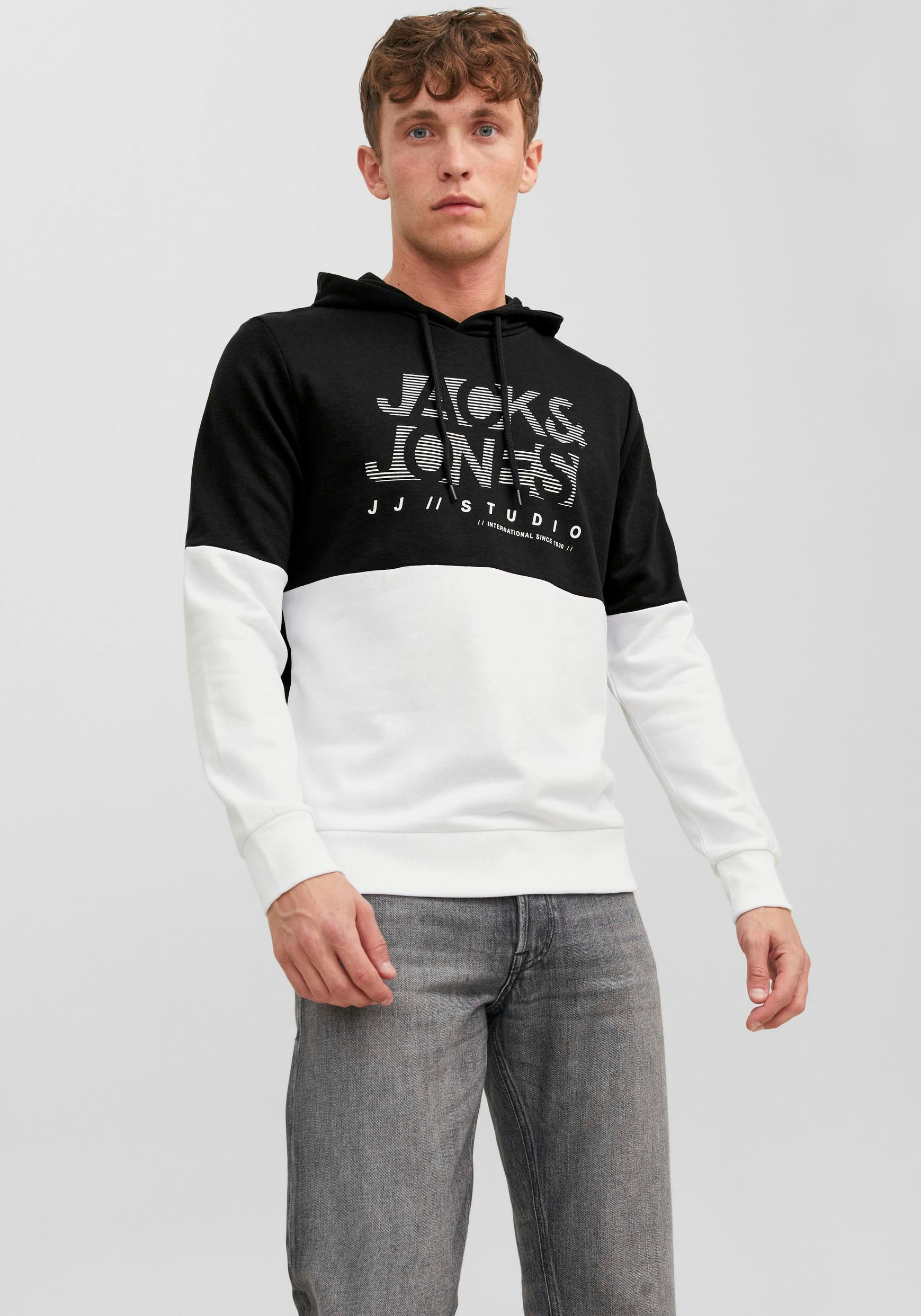Jack & Jones Kapuzensweatshirt »JJ JJMARCO SWEAT HOOD«