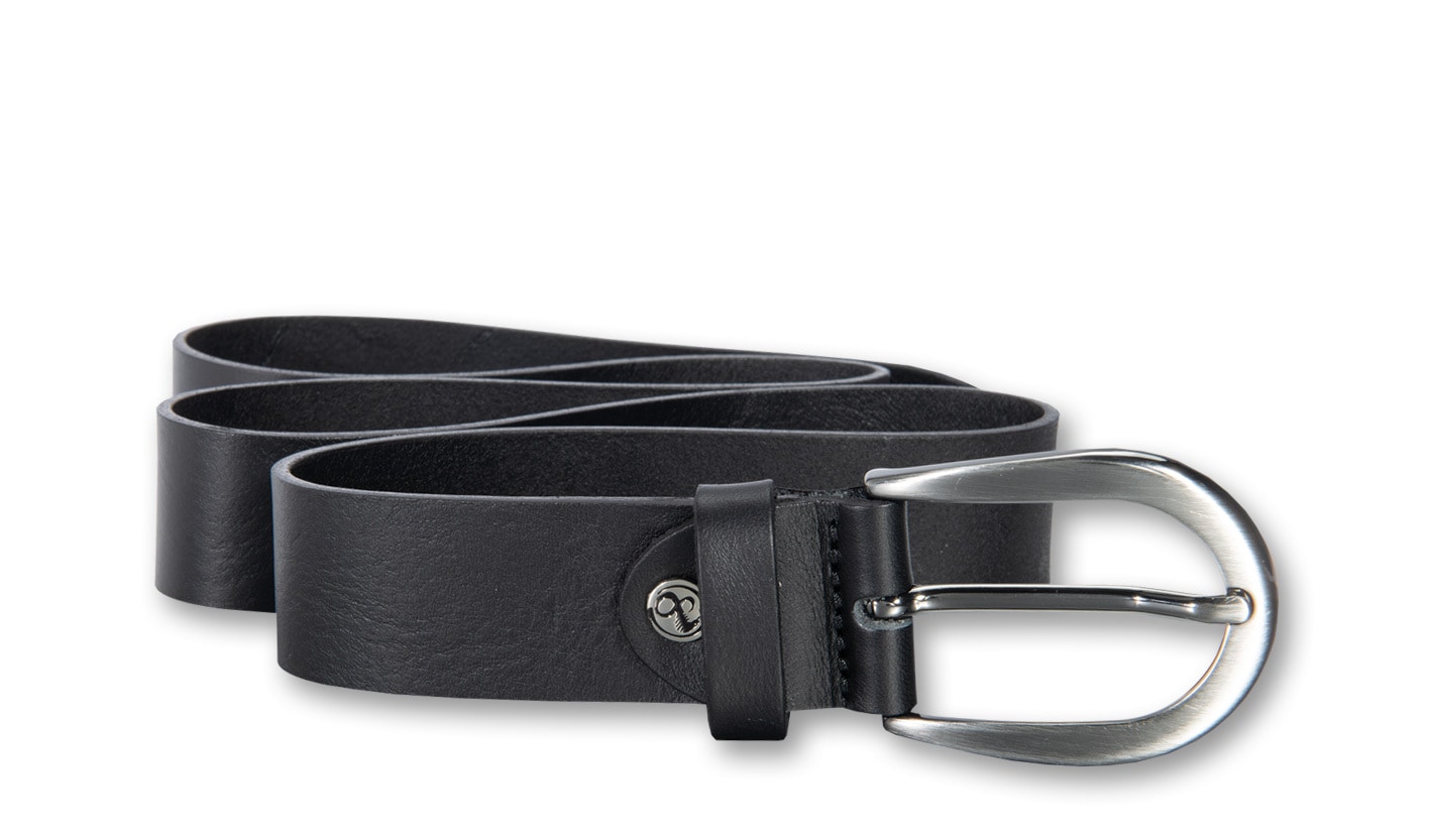 Silbergift Ledergürtel »Ledergürtel mit seidiger Oberfläche«