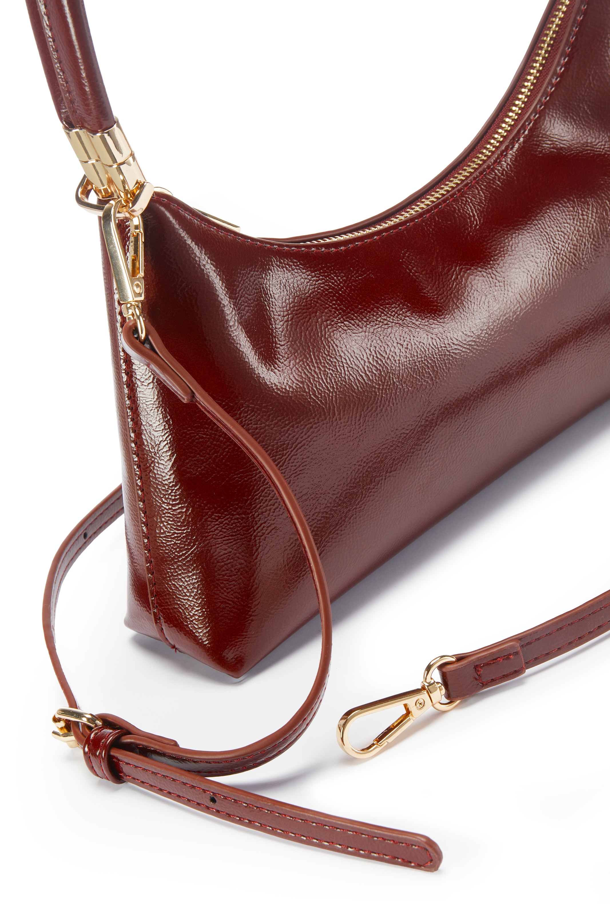 Vivance Handtasche »Minibag, Umhängetasche, Henkeltasche, Crossbody Bag« NEU Handtasche Damen zum Umhängen aus glänzendem Material VEGAN