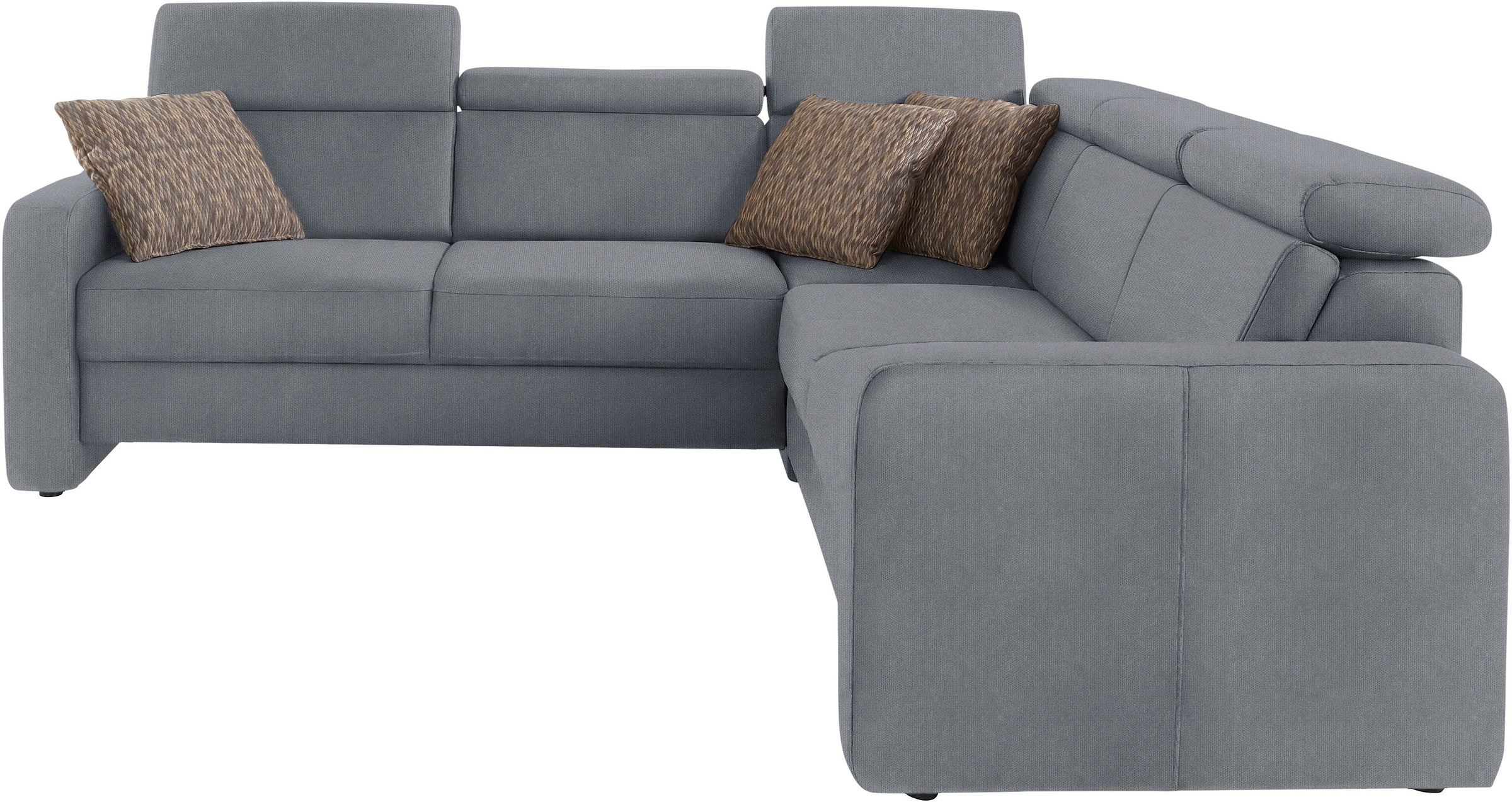 sit&more Ecksofa »Bologna L-Form«, Kopfteilverstellung, wahlweise mit Bettfunktion und Schubkasten