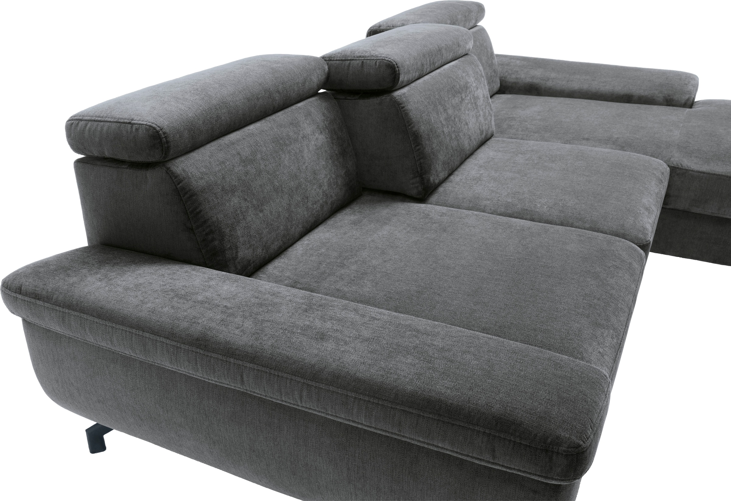 TRENDMANUFAKTUR Ecksofa »Rima, multifunktionales Sofa, L-Form,«, mit Bettfunktion, Bettkasten, Kopf- und Sitztiefenverstellung