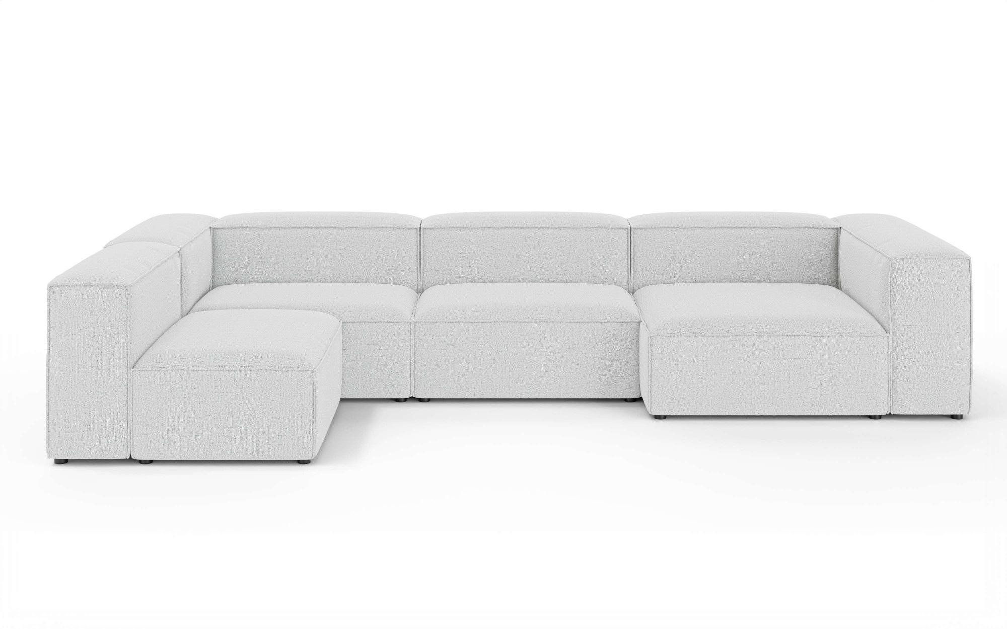 INOSIGN Wohnlandschaft »HAILY U-Form mit Ottomane links/rechts, Maße B/T/H: günstig online kaufen