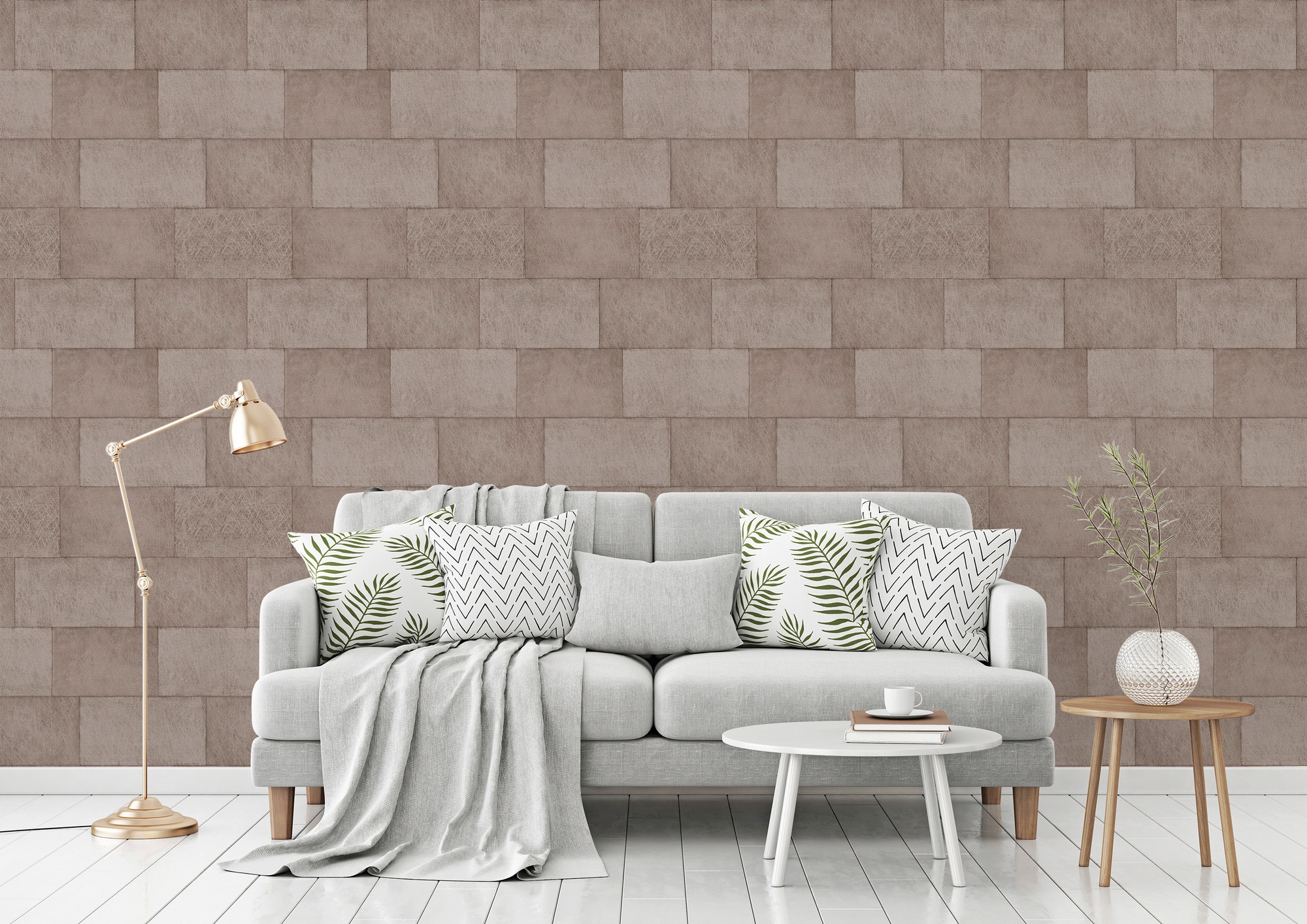 living walls Vliestapete »Titanium«, Steinoptik-gemustert-Motiv, Moderne Tapete Steinoptik Tapeten Wohnzimmer Schlafzimmer Küche Flur