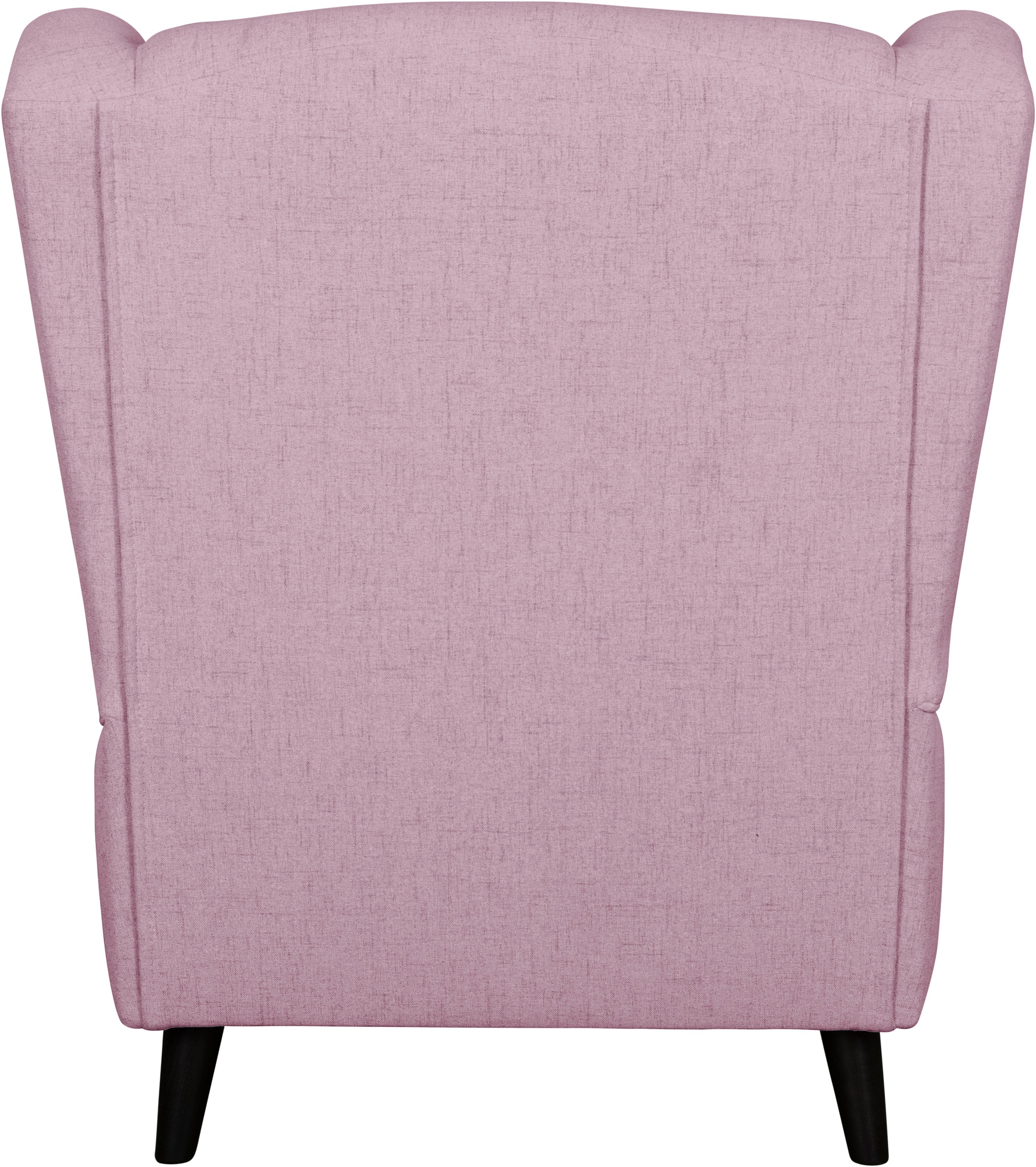 Home affaire Sessel »Ohrensessel CHISTELLE, wahlweise mit Polsterhocker«, mit Wellenunterfederung, Maße: B/T/H: 81/87/99 cm