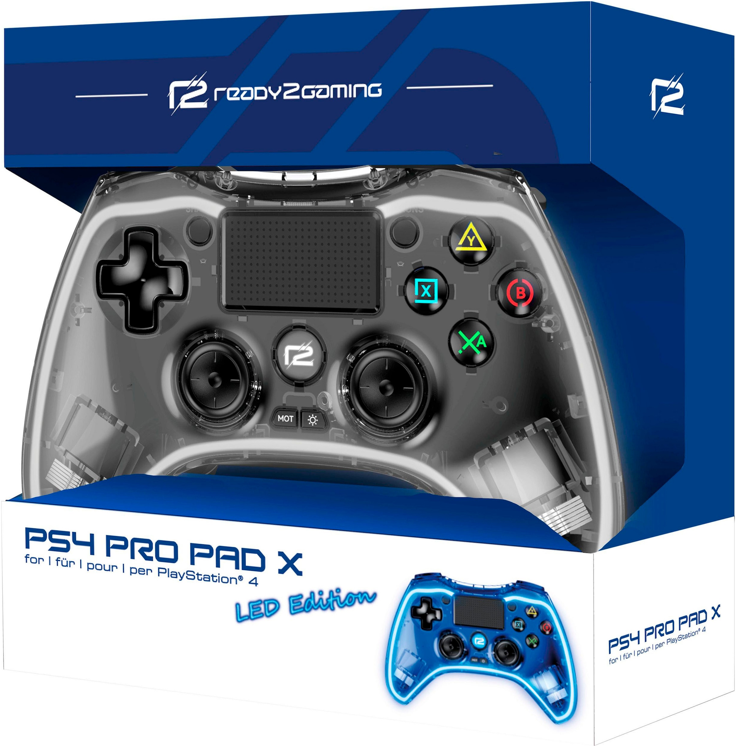 2K Controller »PS4 Top Spin 2K25 + PS4 Pro Pad X LED«