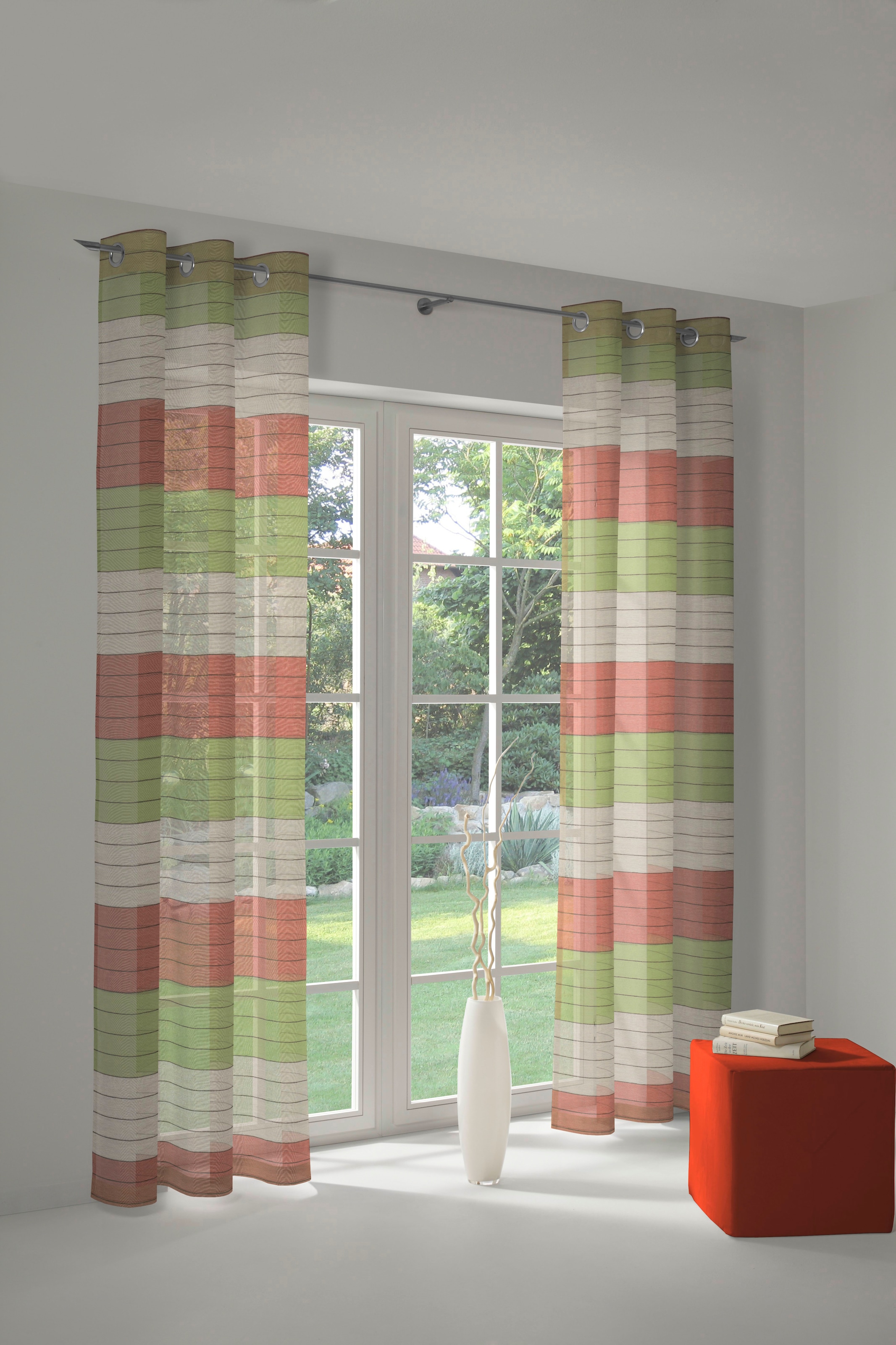 Wirth Vorhang »Barletta« Ösen 1 Stk. tlg. günstig online kaufen