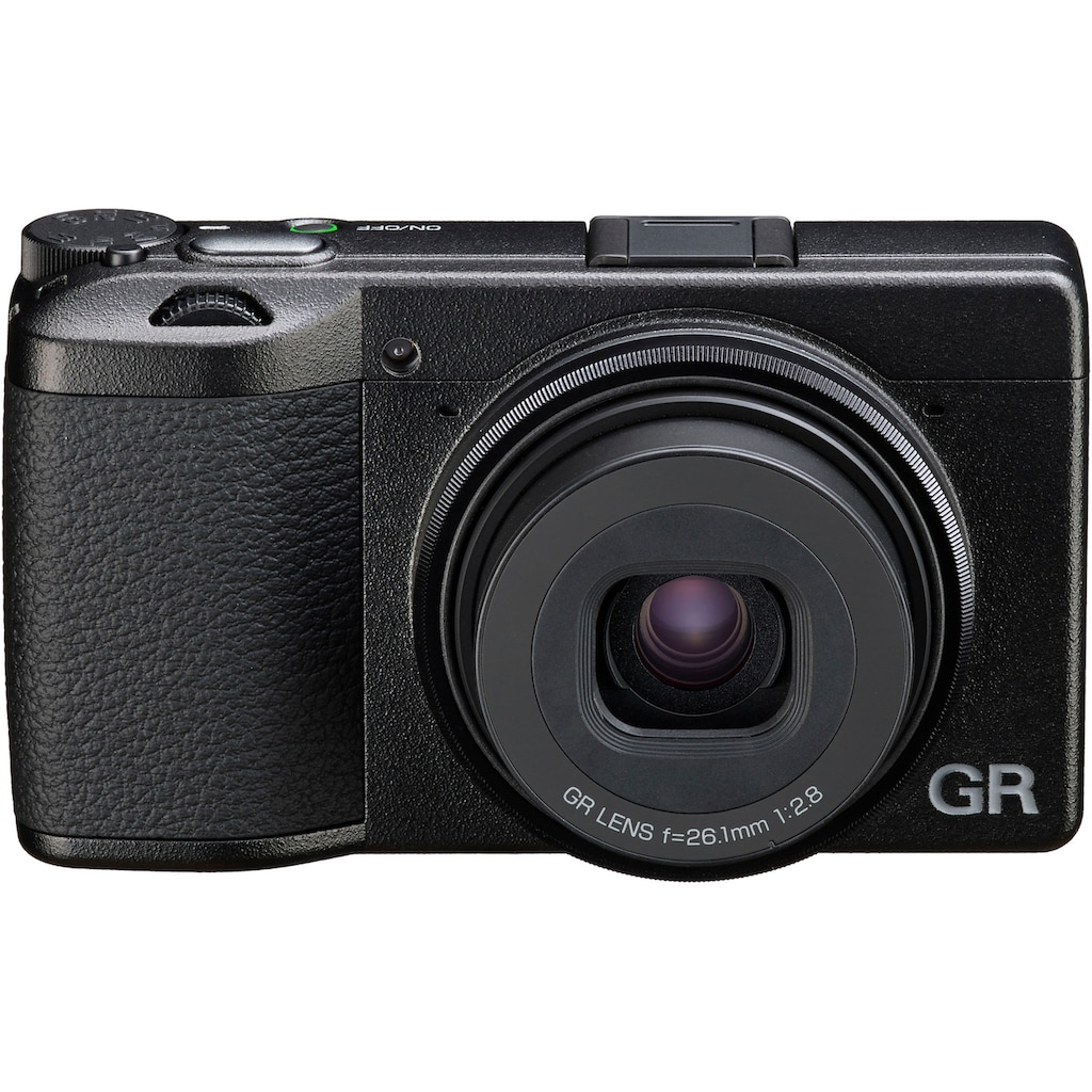 Ricoh Kompaktkamera »GR IIIx HDF«, Hochauflösendes 26, 1 mm GR-Objektiv, 24,79 MP, Bluetooth-WLAN