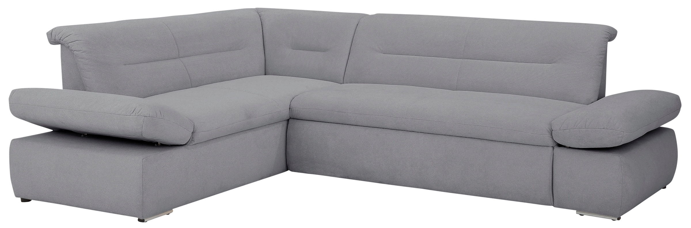 INOSIGN Ecksofa »Avesa L-Form«, Wahlweise mit Arm- und Bettfunktion, B/T/H: 275/211/80 cm