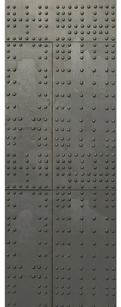 Architects Paper Fototapete »Made Of Steel«, Modern Tapete Stahloptik Panel günstig online kaufen