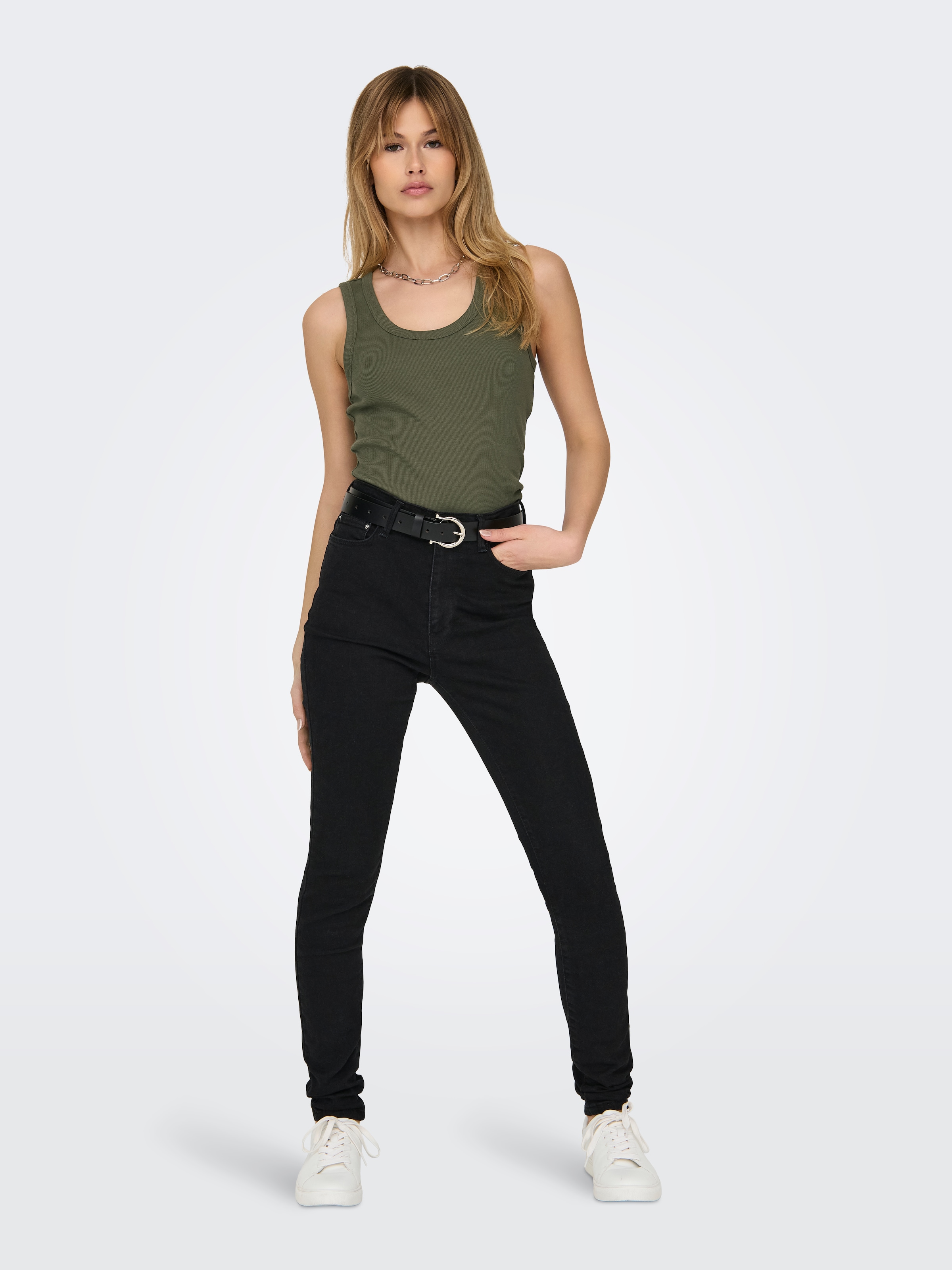 ONLY Tanktop »ONLEASY S/L TANK TOP JRS 2 PACK«, (Set, 2 tlg.)
