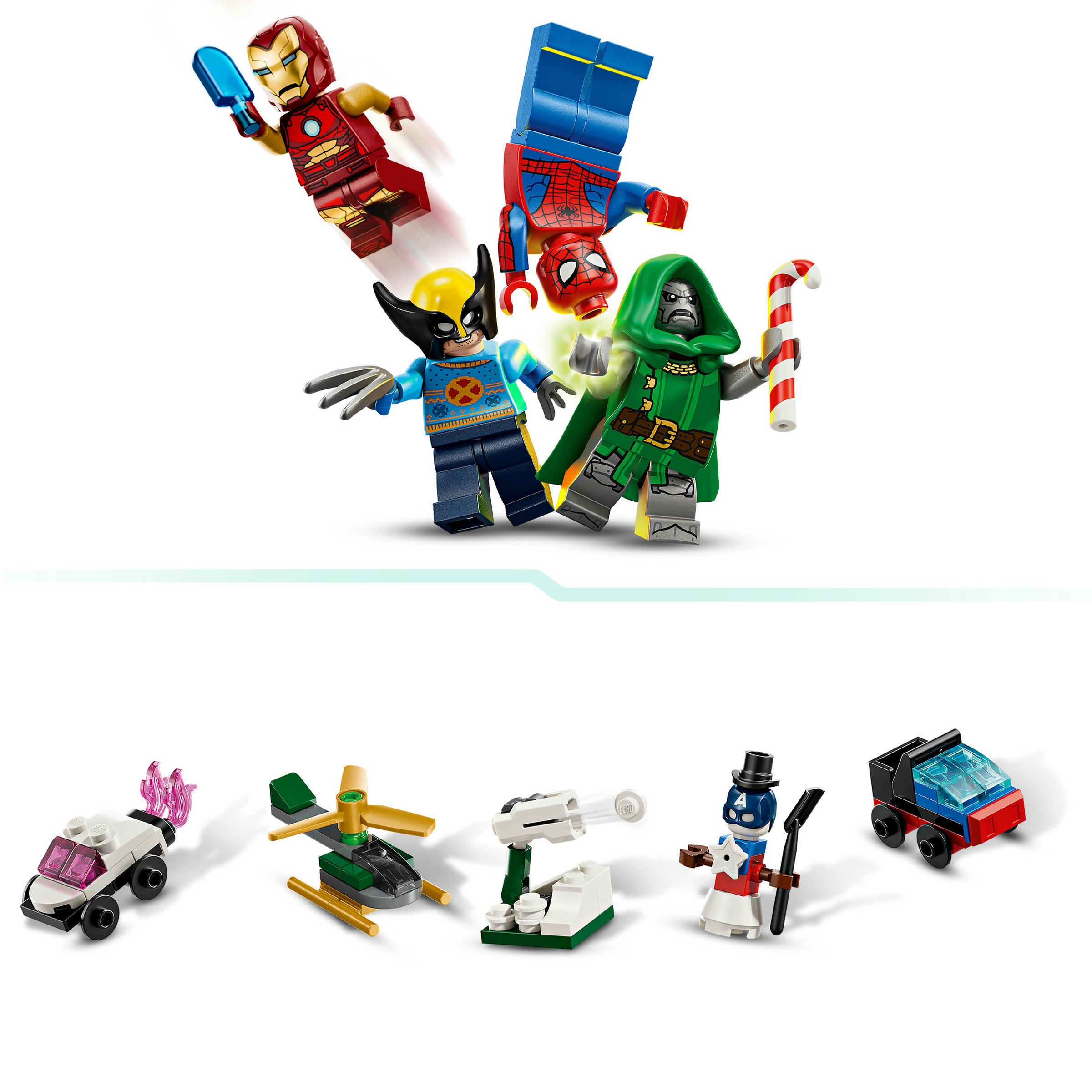 LEGO® Spielzeug-Adventskalender »Adventskalender 2026 (76340), LEGO Super Heroes« ab 6 Jahren Made in Europe