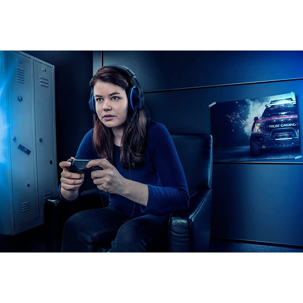 Trust Gaming-Headset »GXT404B RANA HEADSET PS4«, Stummschaltung