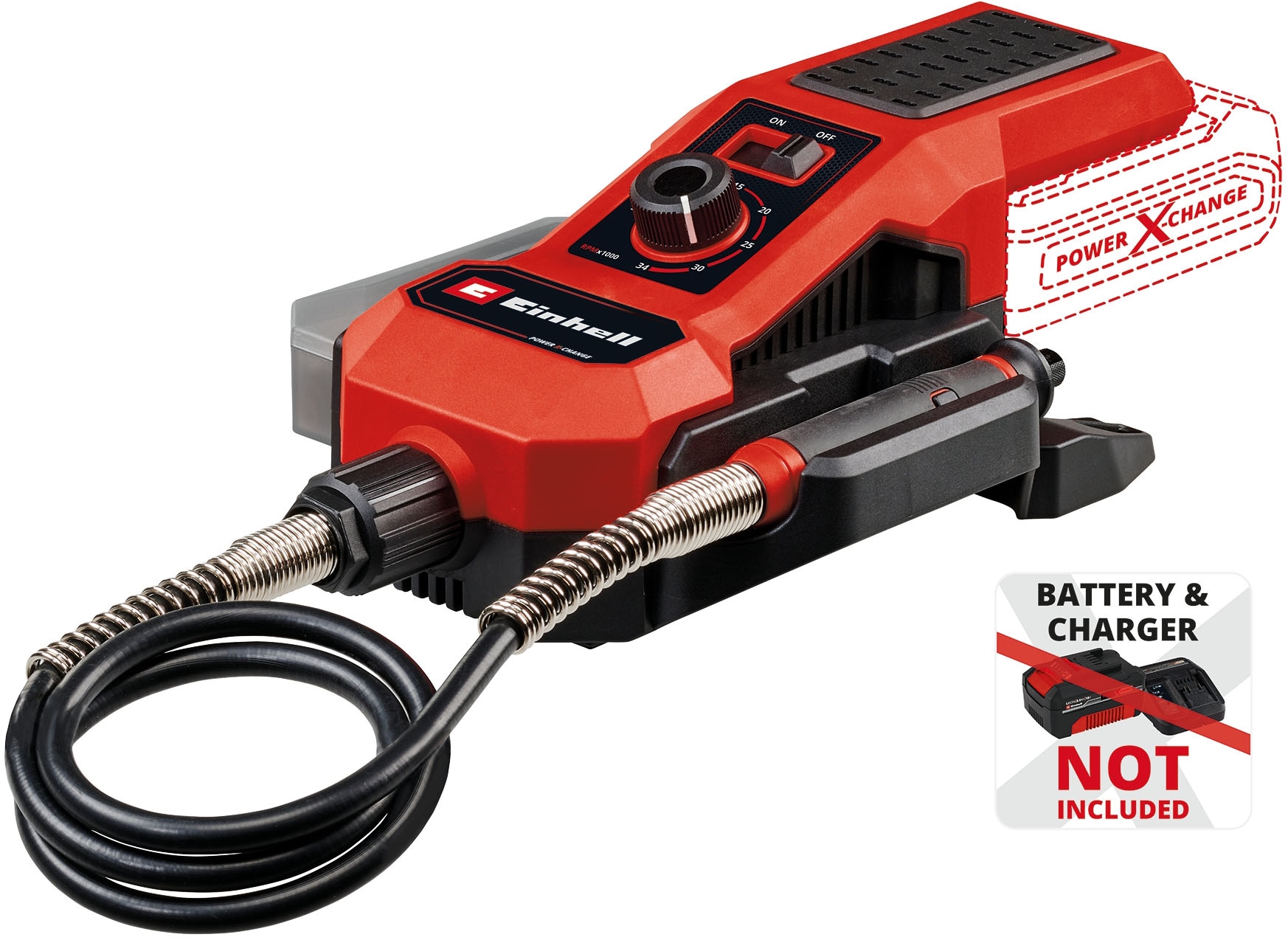 Einhell Akku-Multischleifer »Akku-Schleif-/Gravur-Werkzeug TE-MT 18/34 Li-Solo«, (Set, 9 tlg.), zum Gravieren und Polieren, ohne Akku