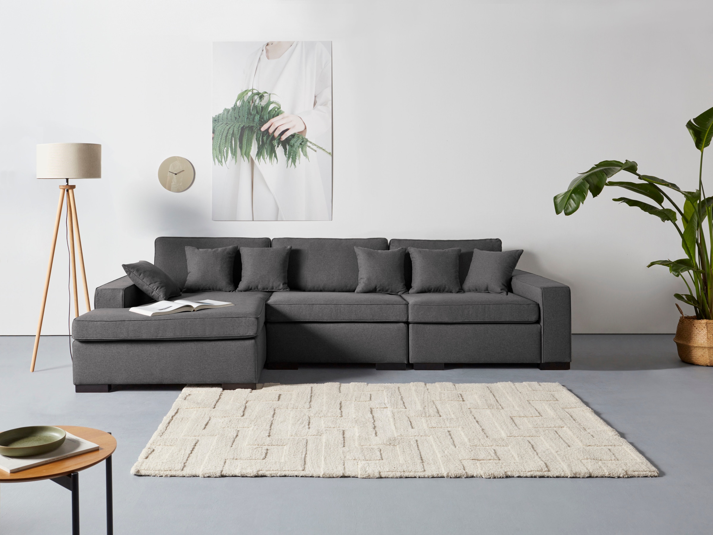 Guido Maria Kretschmer Home&Living Ottomane "Skara L-Form", Lounge-Sofa mit günstig online kaufen