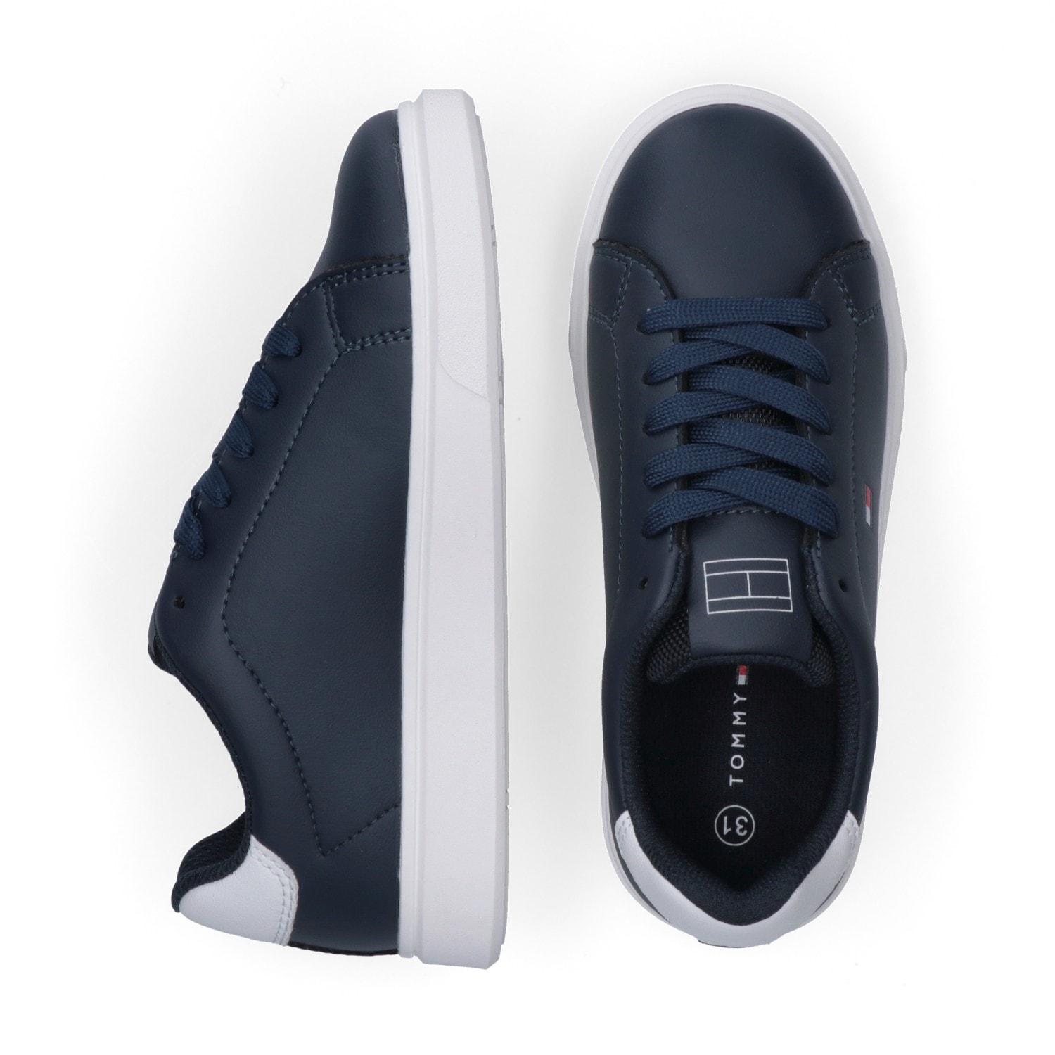 Tommy Hilfiger Sneaker  Schnürschuh, Halbschuh Retro Sneaker mit Logoverzierung