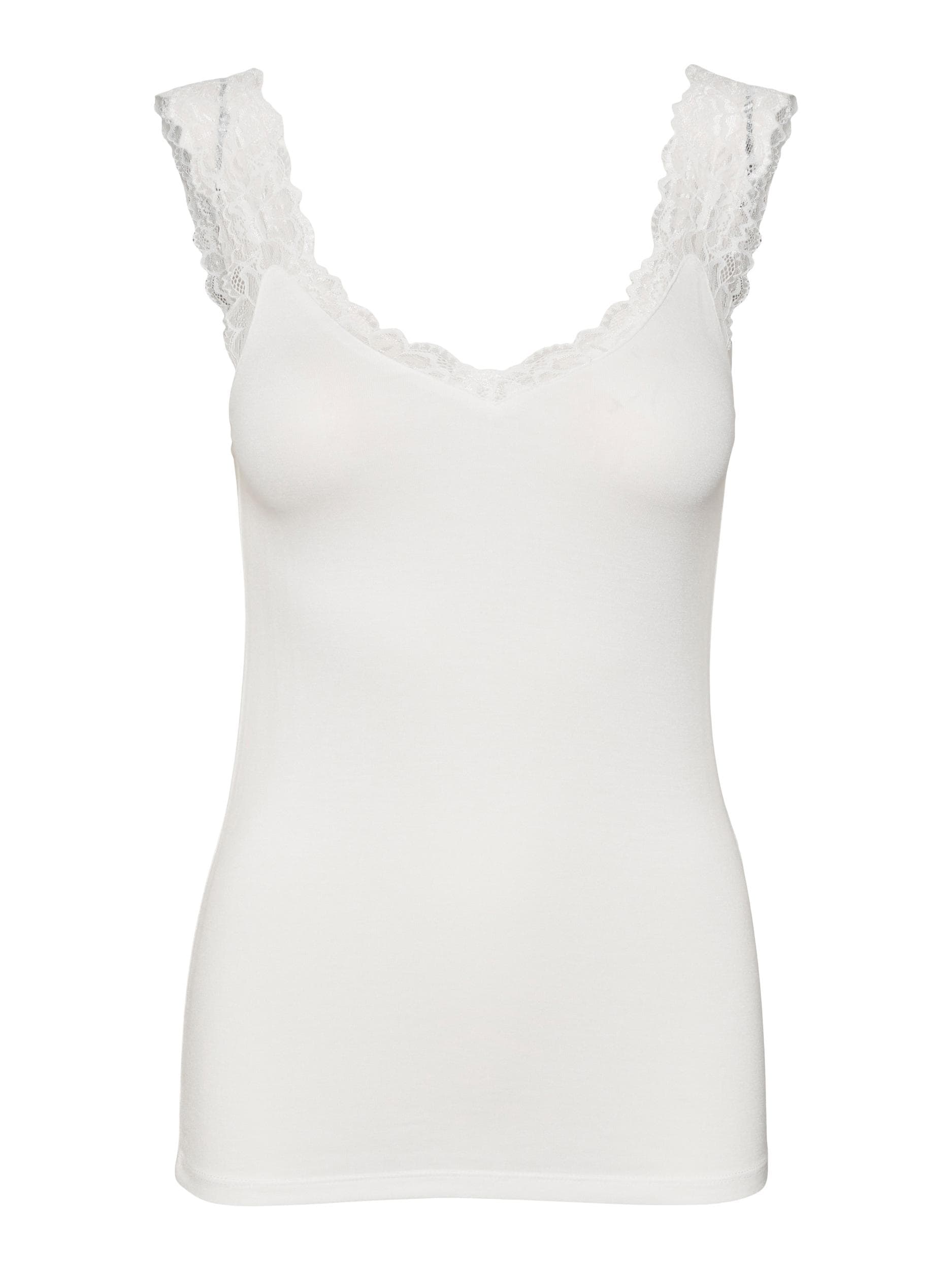 Vero Moda Spitzentop »VMROSA SL TOP JRS NOOS« Viskosemischung