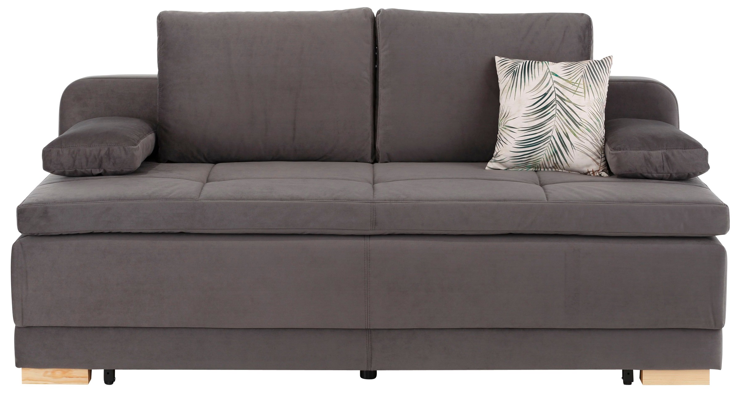 OTTO home Schlafsofa »Berlin« Dauerschläfer mit Boxspringfederung, Bettfunk günstig online kaufen