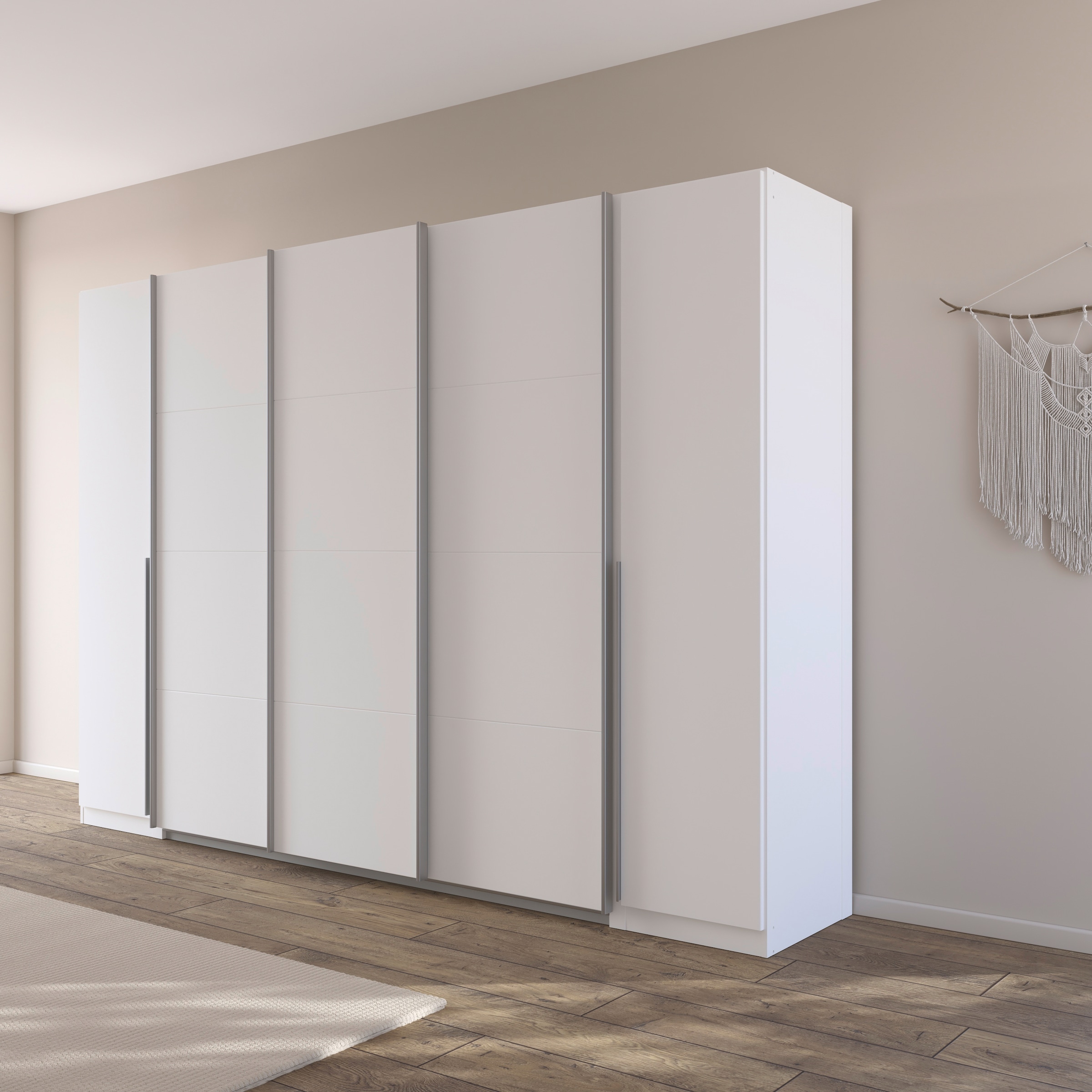 rauch Schwebetürenschrank »Dreh-/Schwebetürenschrank Kleiderschrank Familie, OTTOs Choice Agordo« im angesagten Mix aus Dreh- und Schwebetüren,  B/H/T 301x210X62cm viele Farben verfügbar TOPSELLER Made in GERMANY