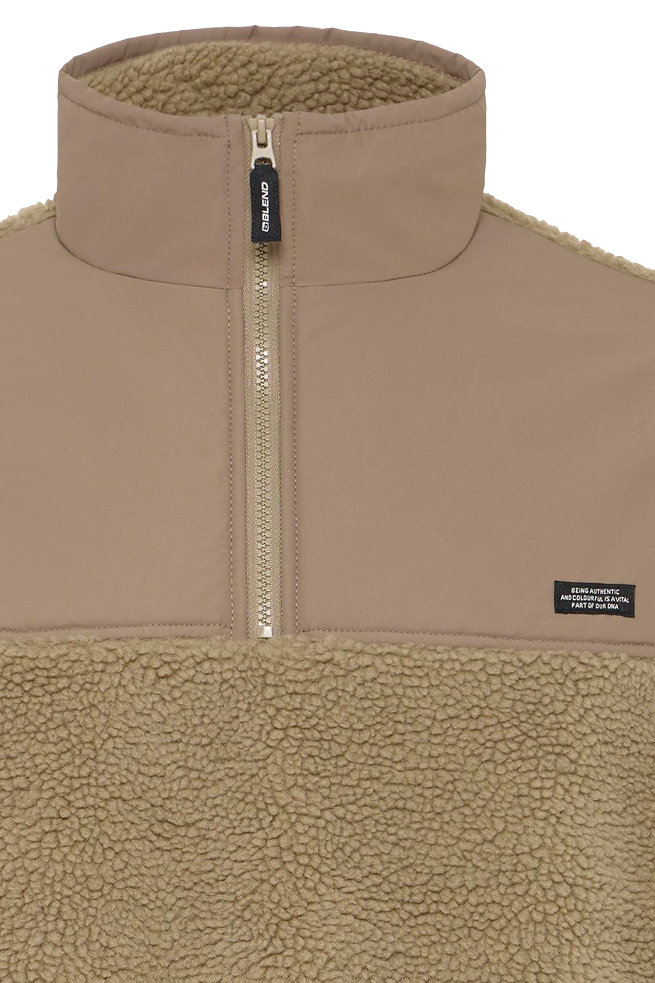 Blend Fleecepullover »BHTORTEX«, Kunstfaser, regular fit
