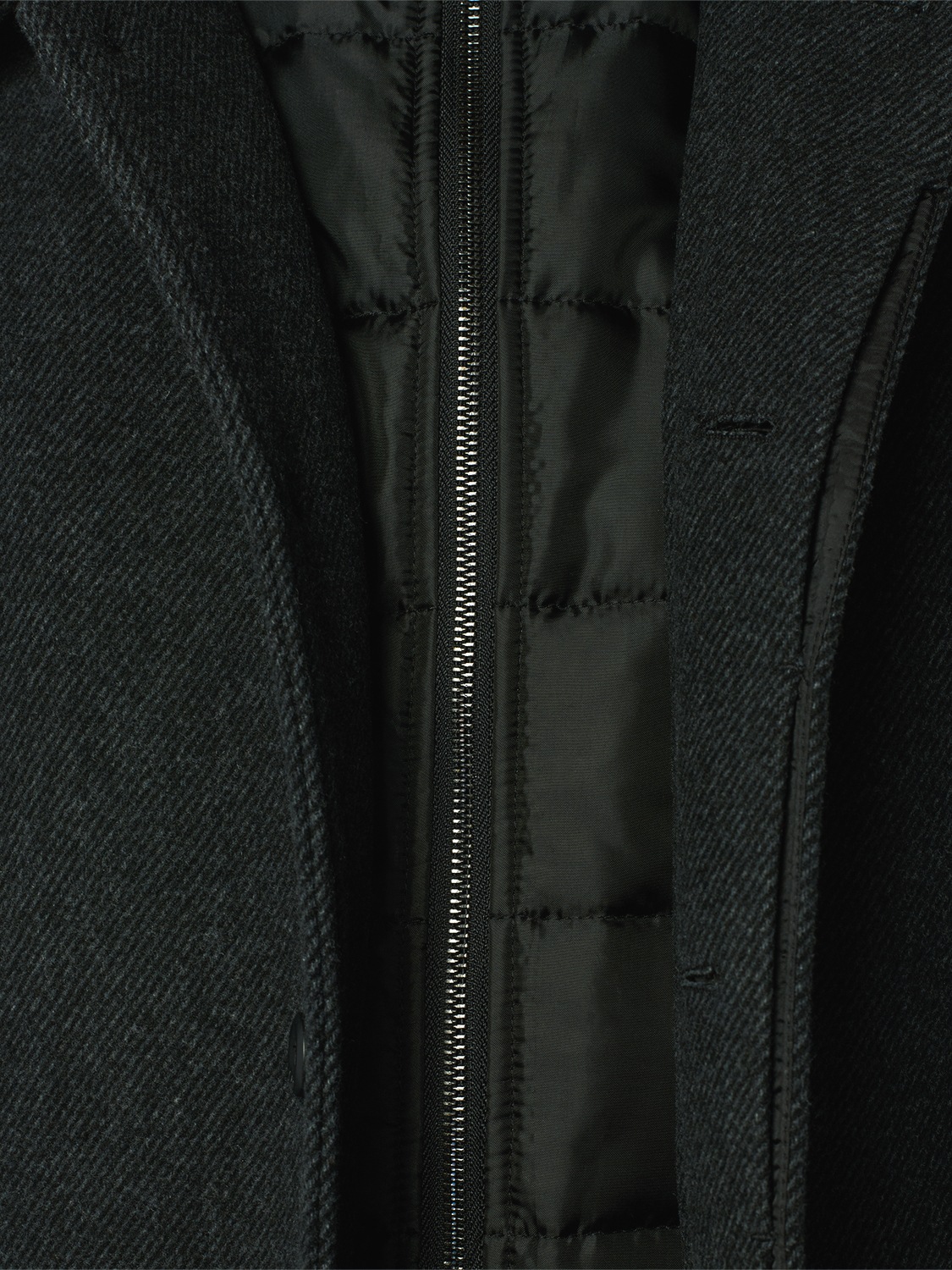 NO EXCESS Parka »No Excess Jacke Long Fit mit abnehmbarer Front«