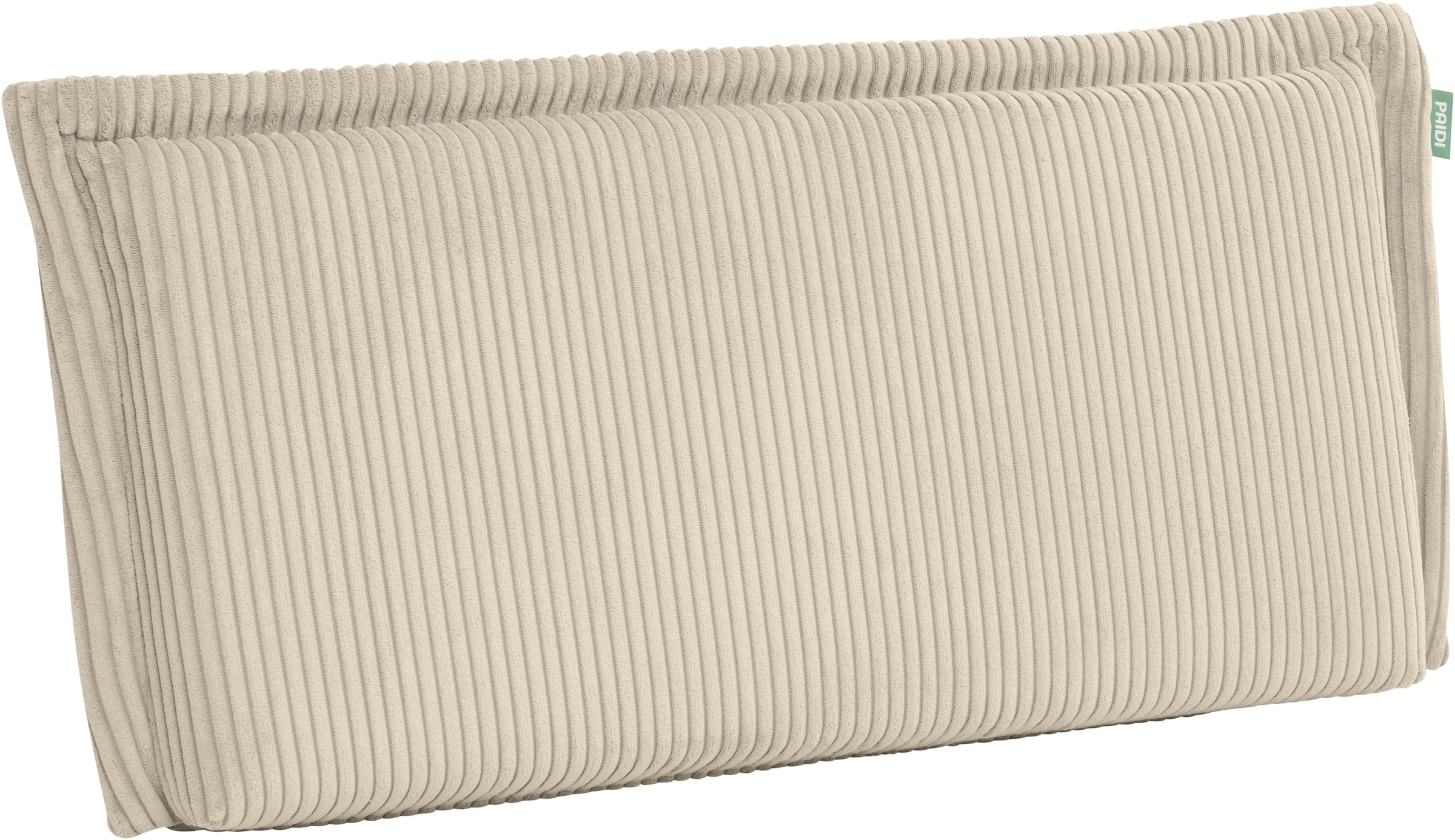 PAIDI Rückenkissen »Cord in verschiedenen Ausführungen, Relaxkissen, 90/120/140 cm Breite« Rückenlehne für Bett und Sofa, abnehmbarer und waschbarer Bezug