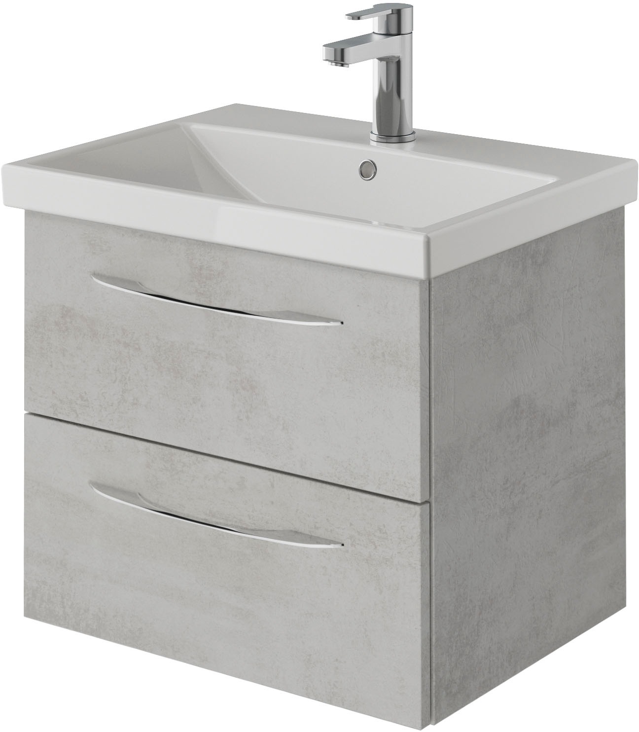 Saphir Badmöbel-Set »Serie 4035 2-teilig, Keramikwaschtisch mit LED-Spiegel günstig online kaufen