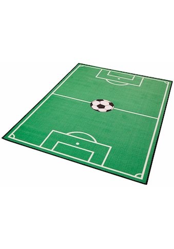 Zala Living Kinderteppich »Fußballfeld 1«, rechteckig, 8 mm Höhe, Ball, Kurzflor,... kaufen