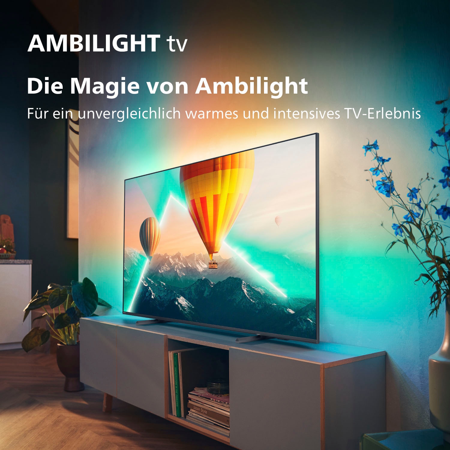 Philips LED-Fernseher »50PUS8107/12«, 4K Ultra HD, Android TV-Smart-TV, Ambilight (3-seitig), HDR10+