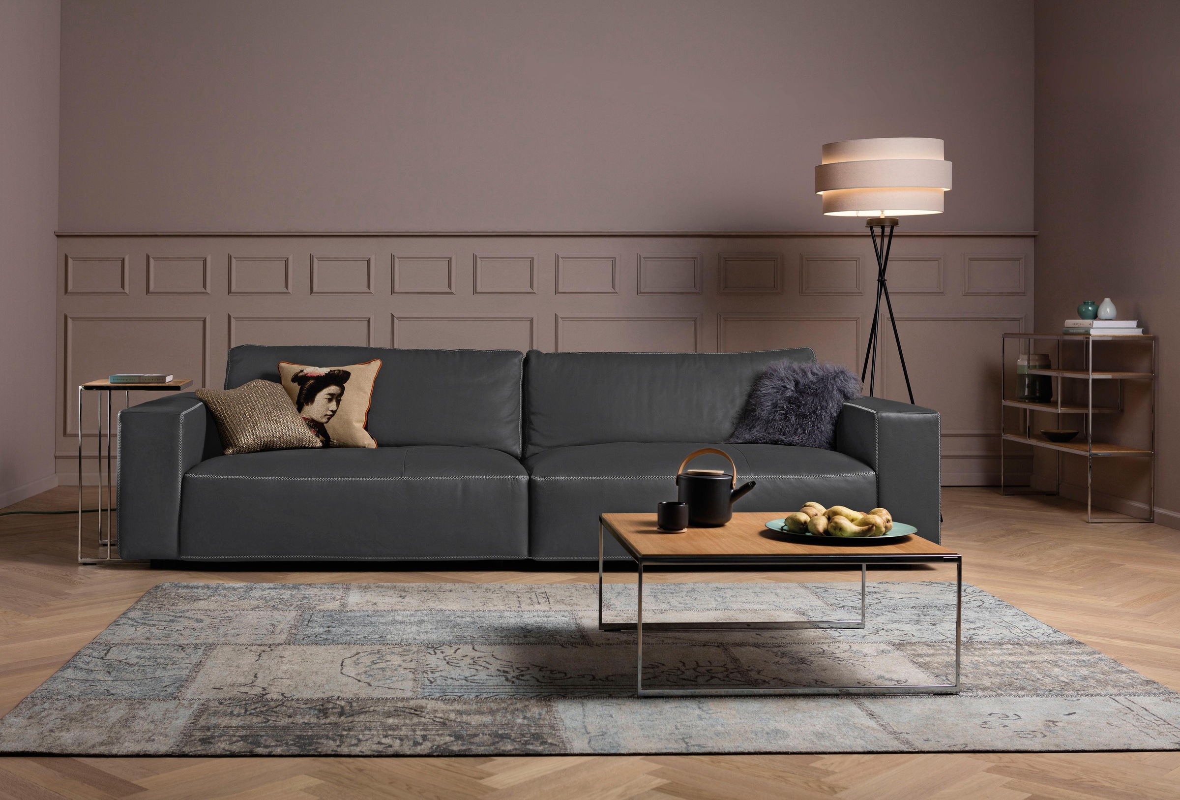 Musterring Big-Sofa »LUCIA«, in vielen Qualitäten und 4 unterschiedlichen N günstig online kaufen