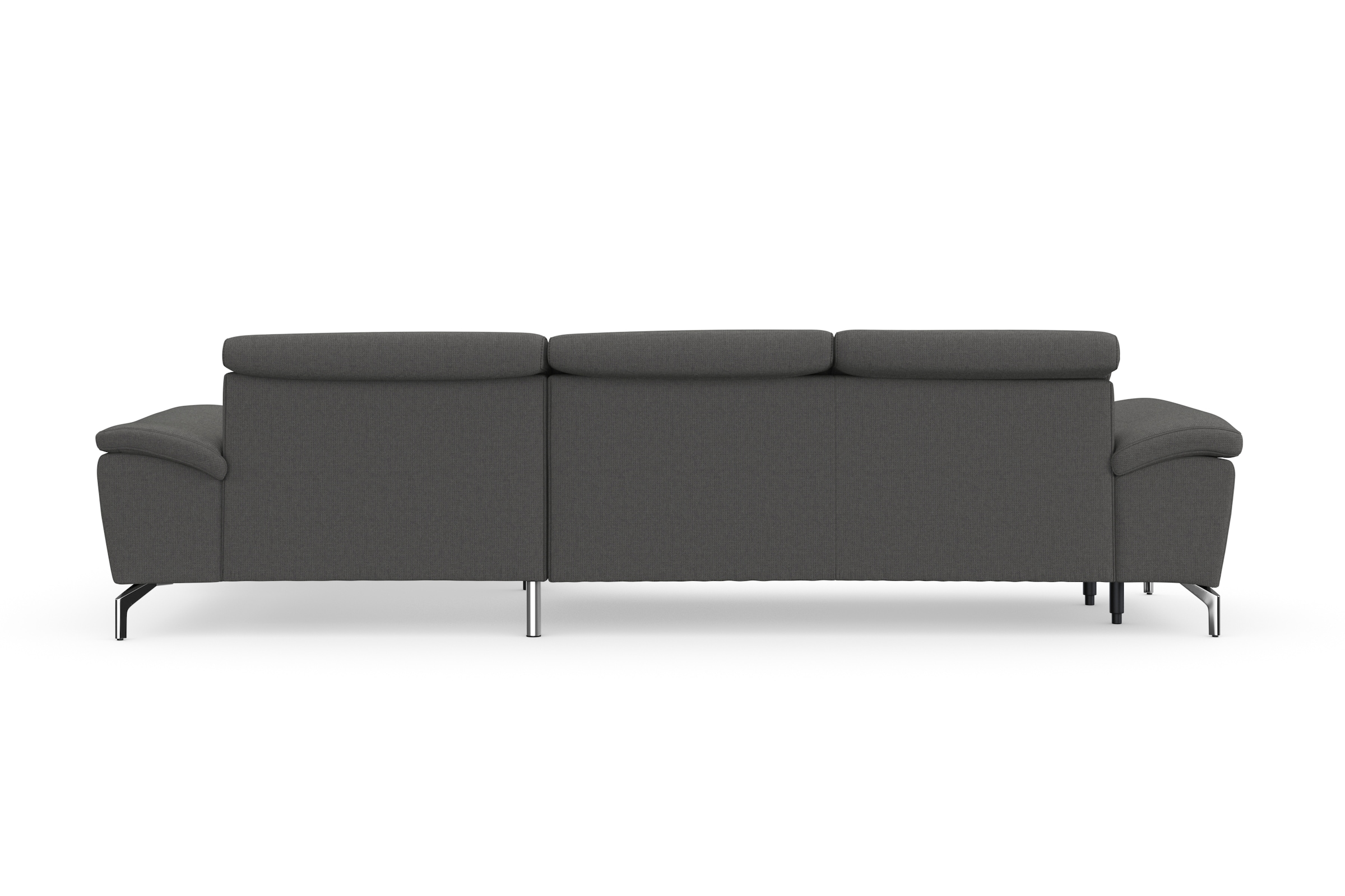 sit&more Ecksofa »Cool L-Form«, wahlweise mit Kopfteilverstellung und Vorziehsitz, motorisch