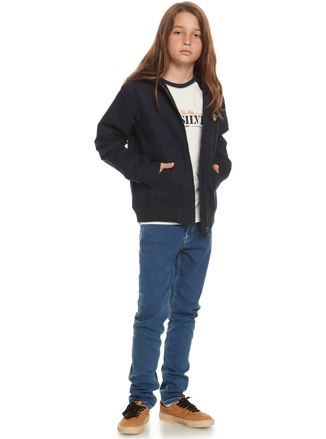 Quiksilver Outdoorjacke »Lets Go To School«, mit Kapuze